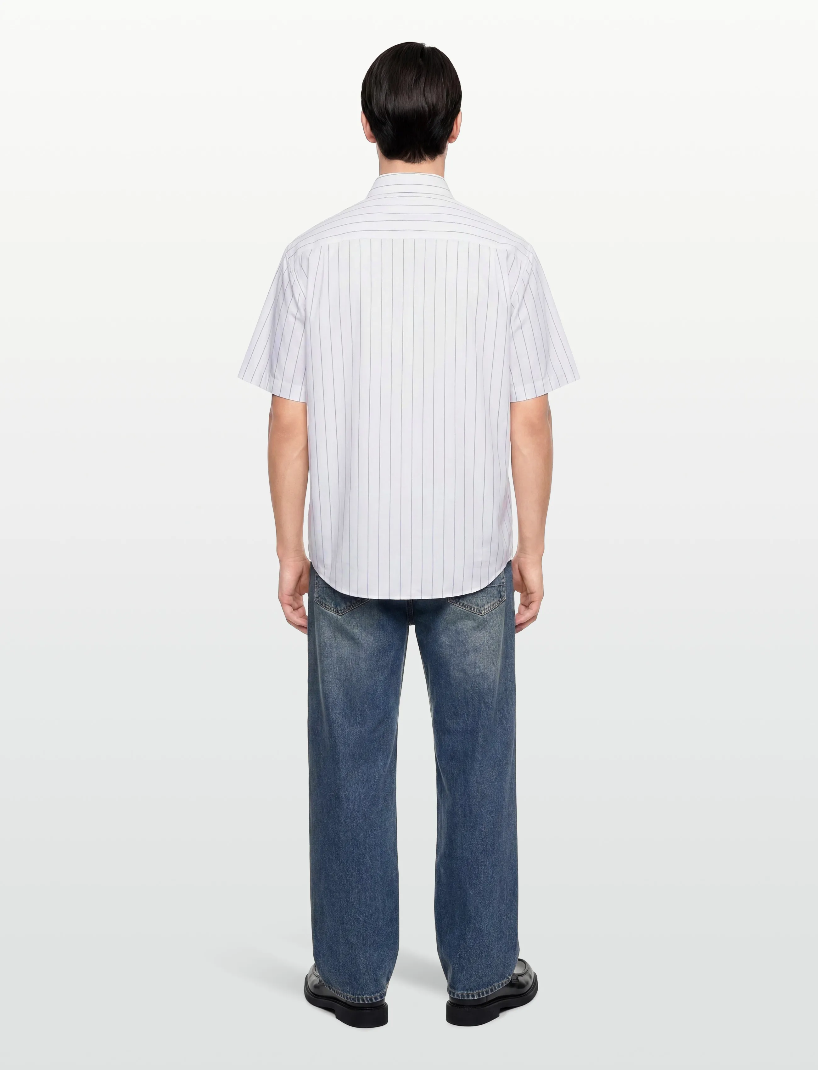 BOSS - H-JOE-K-SH-C1-262 - gestreifte hemden - white - 4