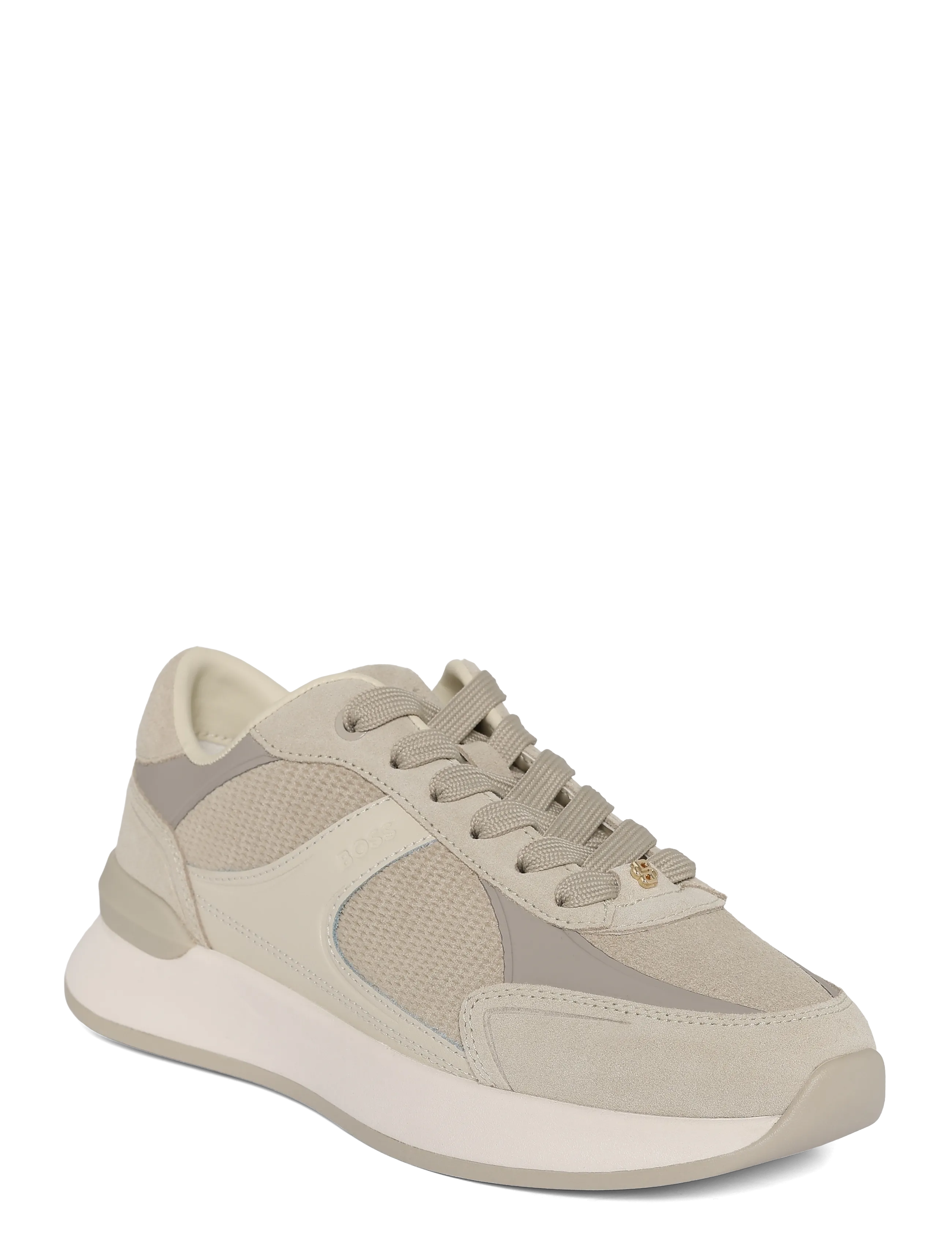 BOSS B Icon_Runn_Rhsdalt, 39, Beige, Sneakers > Sneakers Med Lav Top, Dame