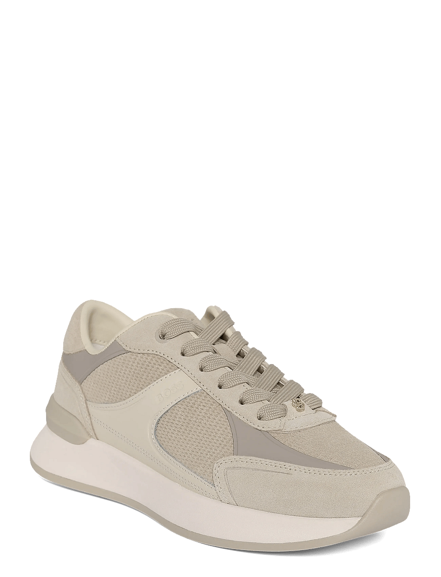 BOSS - B Icon_Runn_rhsdalt - lave sneakers - light beige - 0