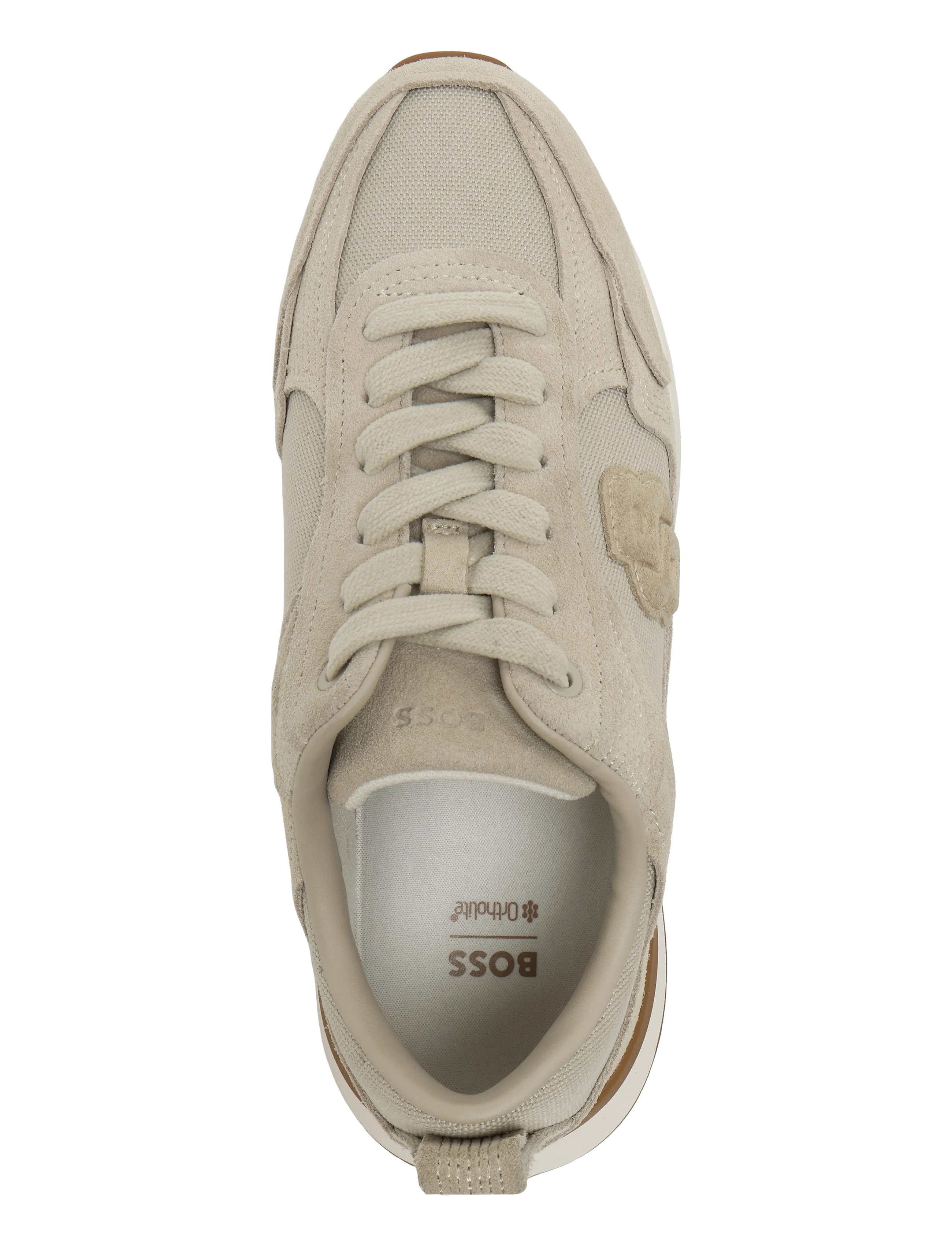 BOSS - B Icon_Runn_stcsdcv - light beige - 3