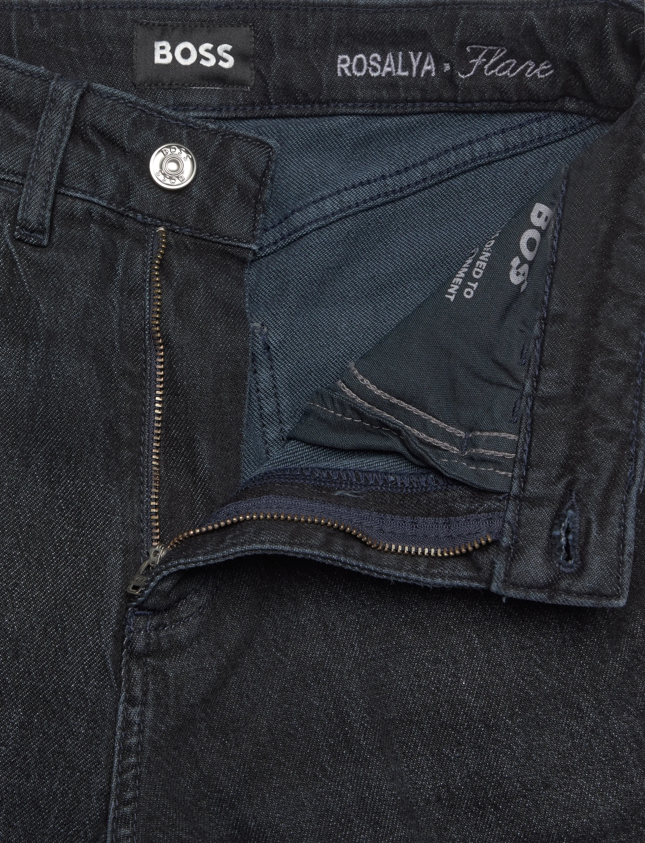 BOSS - ROSALYA 6.0 - bootcut jeans - bright blue - 3