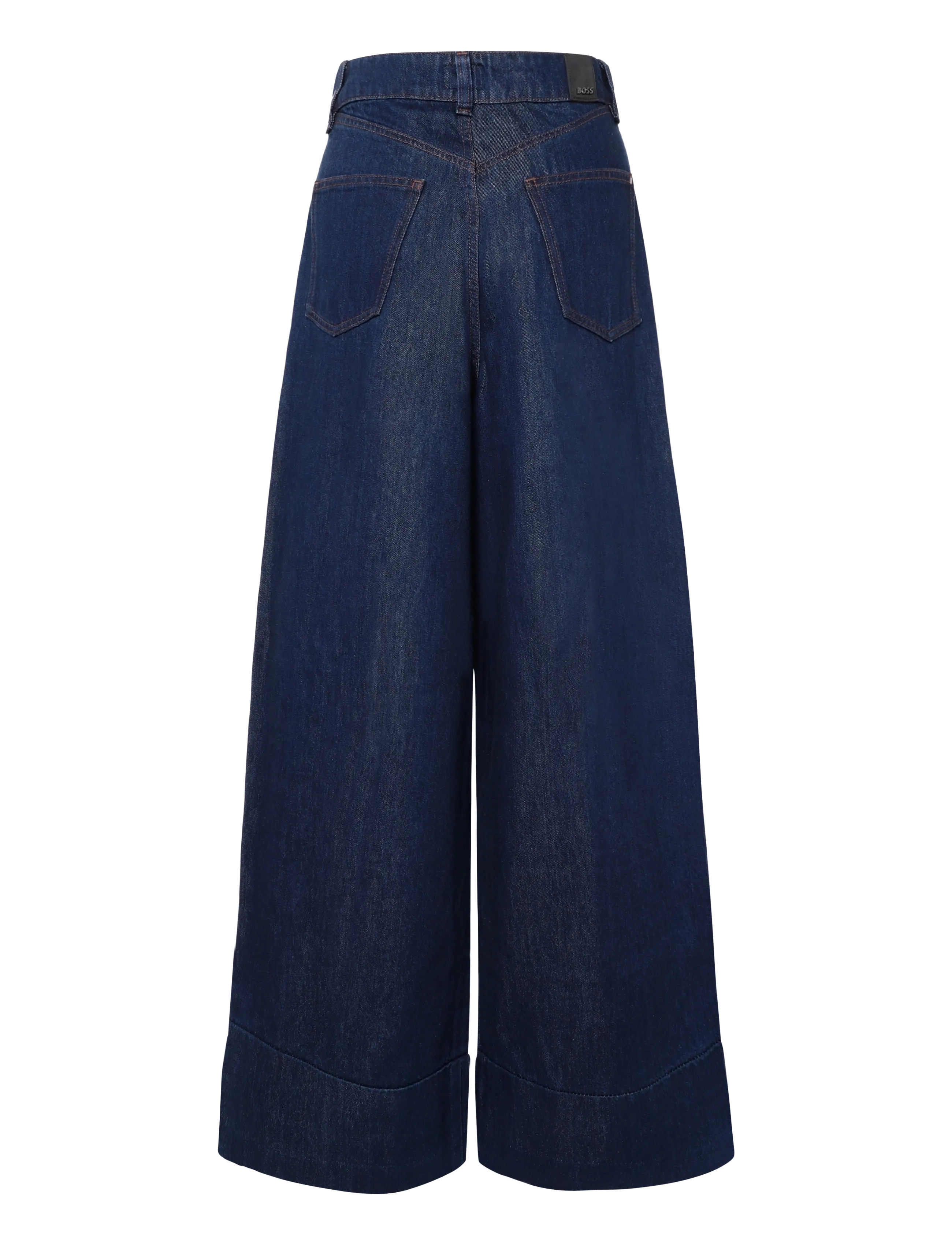 BOSS - WIDE LEG 1.0 - laia säärega teksad - dark blue - 1