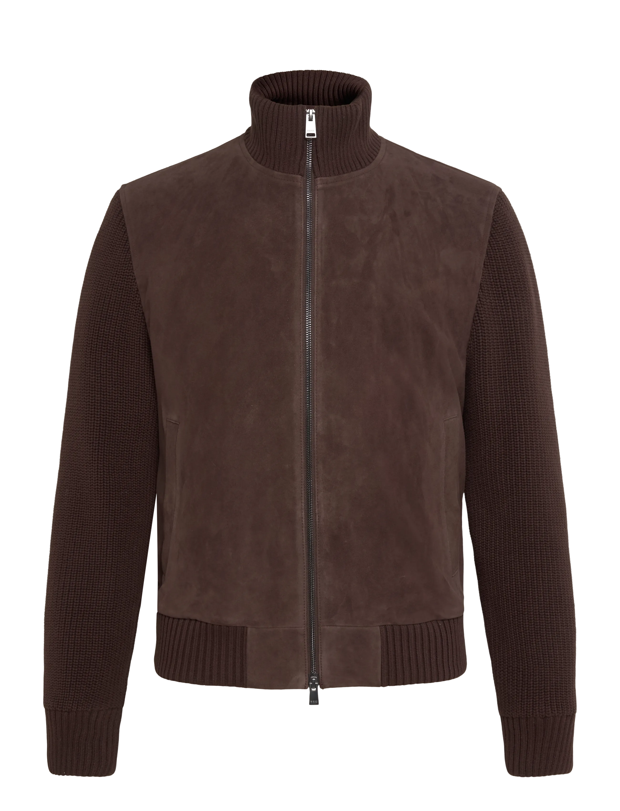 BOSS H-Meter - Skinnjackor - DARK BROWN / brown