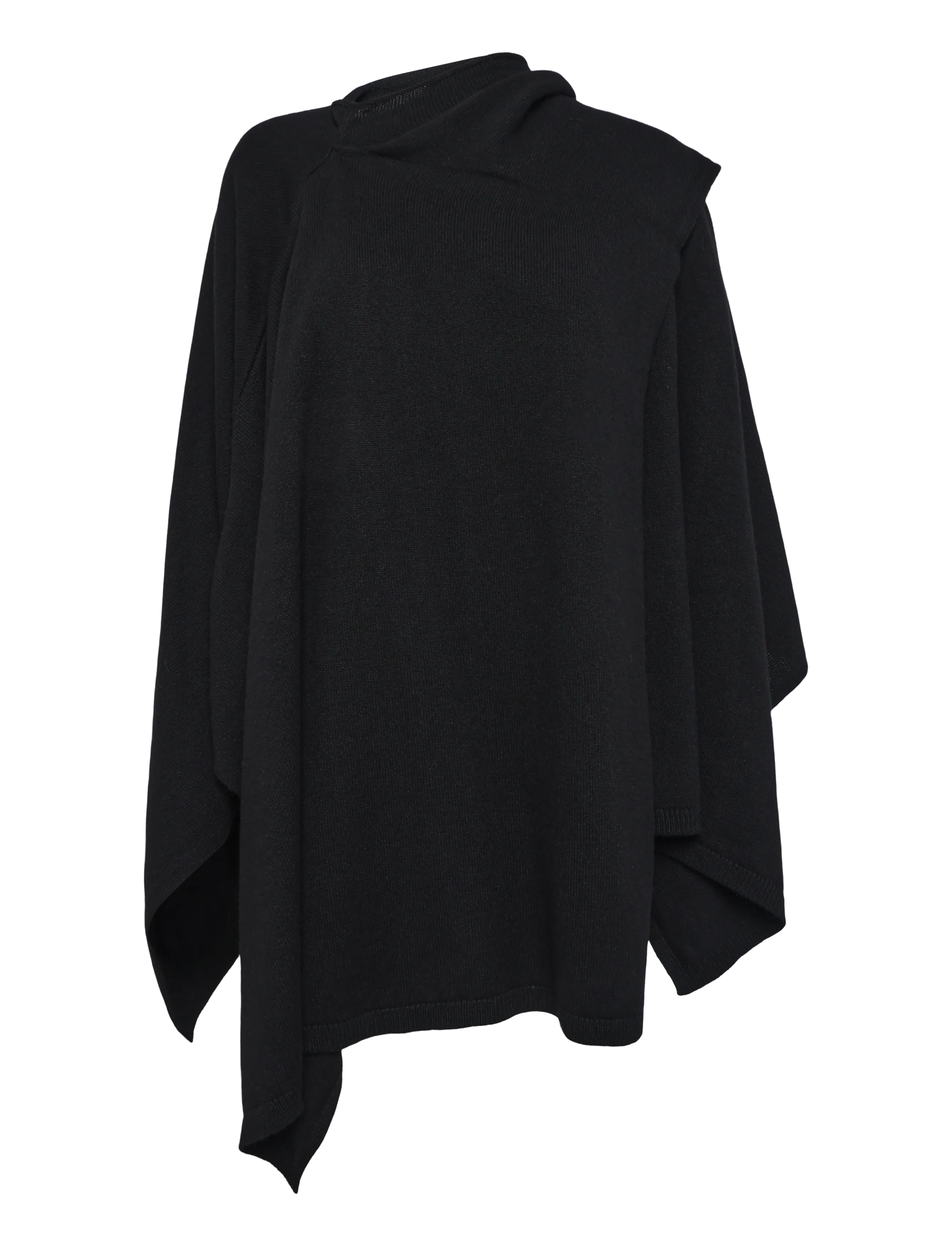BOSS Lirginia_poncho - Ikdienas stils - BLACK / black