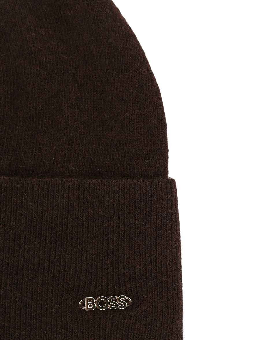 BOSS - Laris_hat - cashmere - medium brown - 2