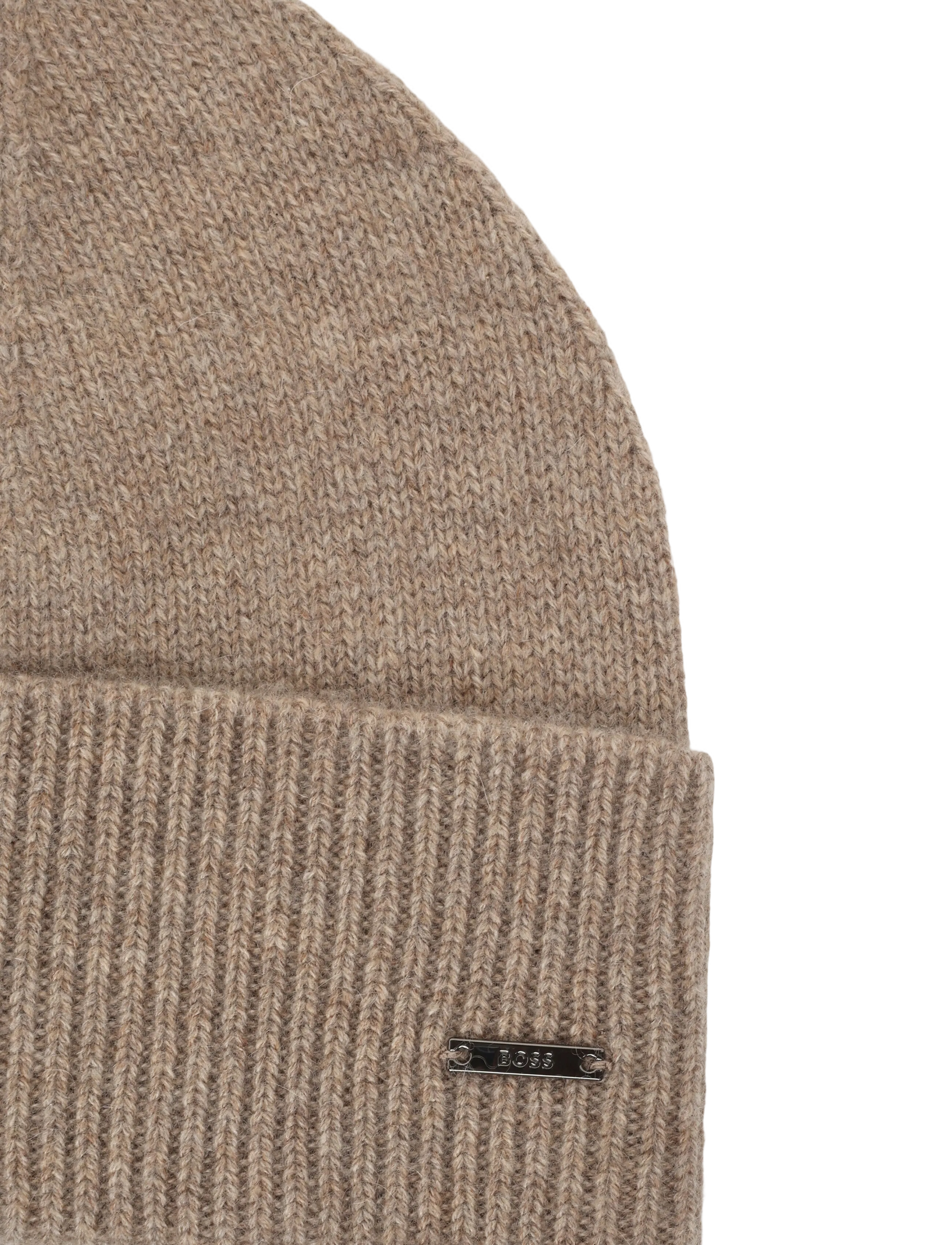 BOSS - Laris_hat - kaschmir - open white - 2
