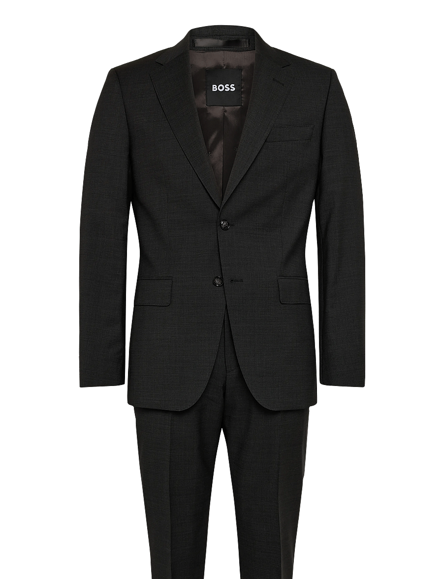 BOSS - H-Huge-2Pcs-263 - einreiher - medium grey - 0