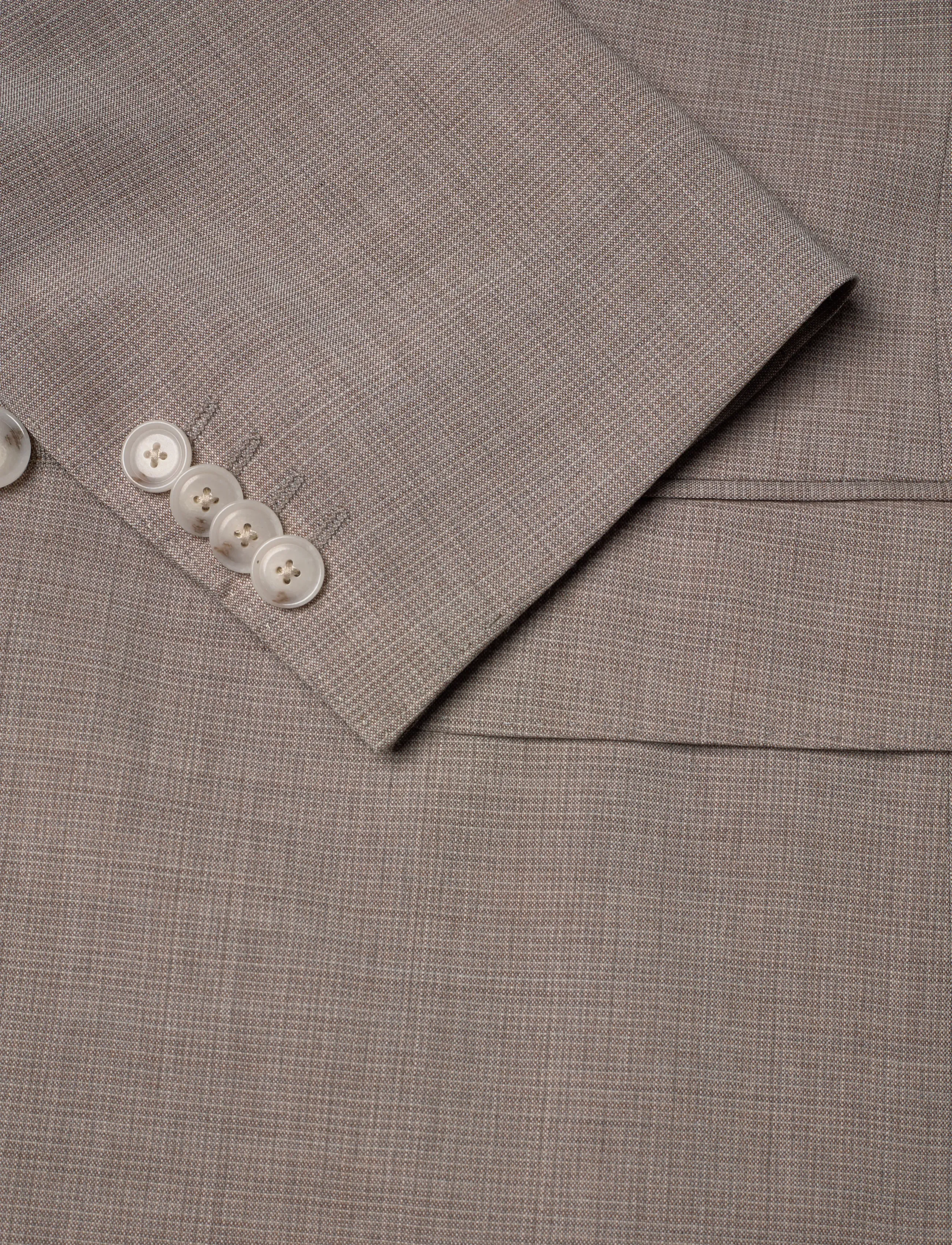 BOSS - H-Huge-2Pcs-263 - jakkesæt - dark beige - 5