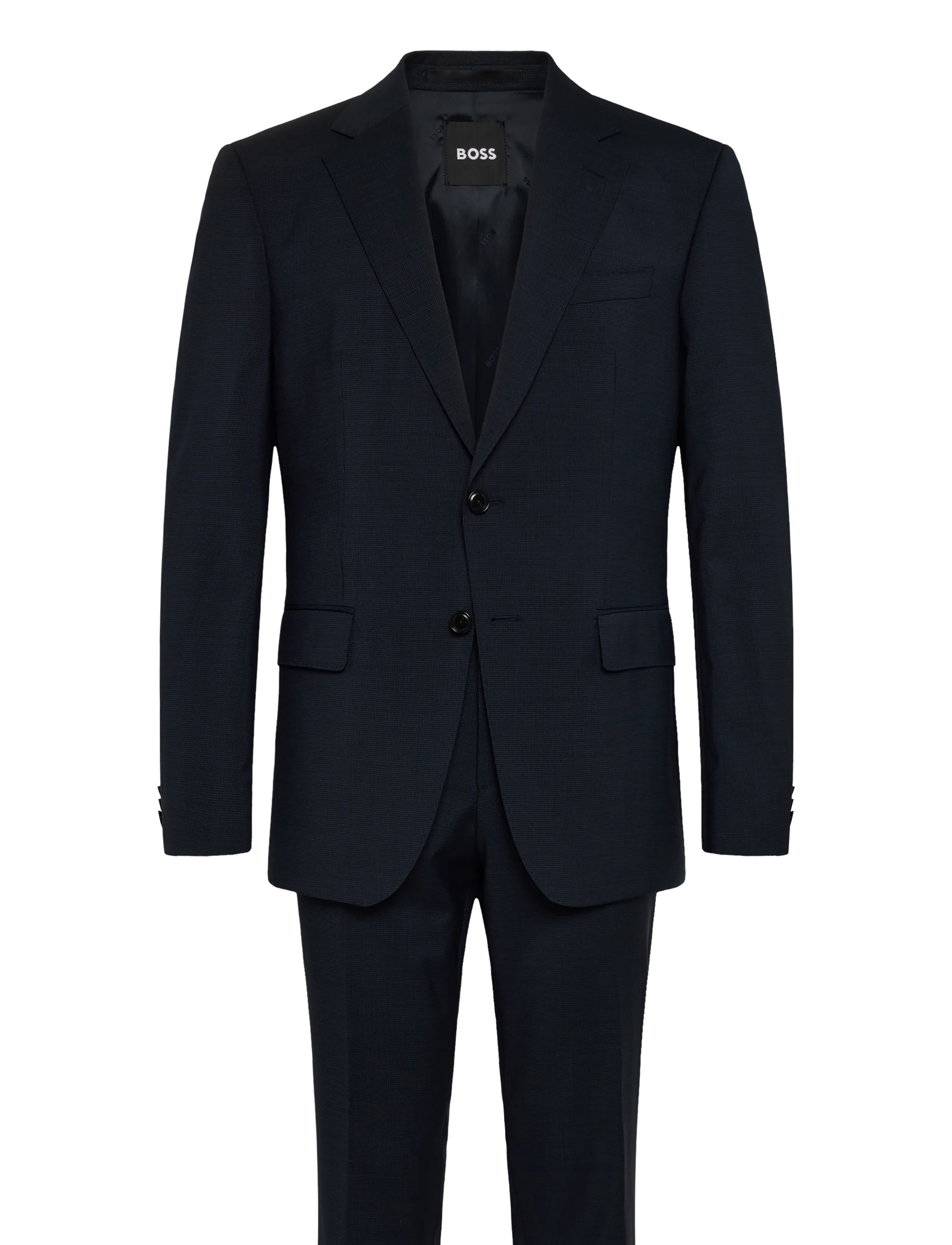BOSS H-Huge-2Pcs-263, 56, Blazer, Marineblau - Single Breasted Männerswear