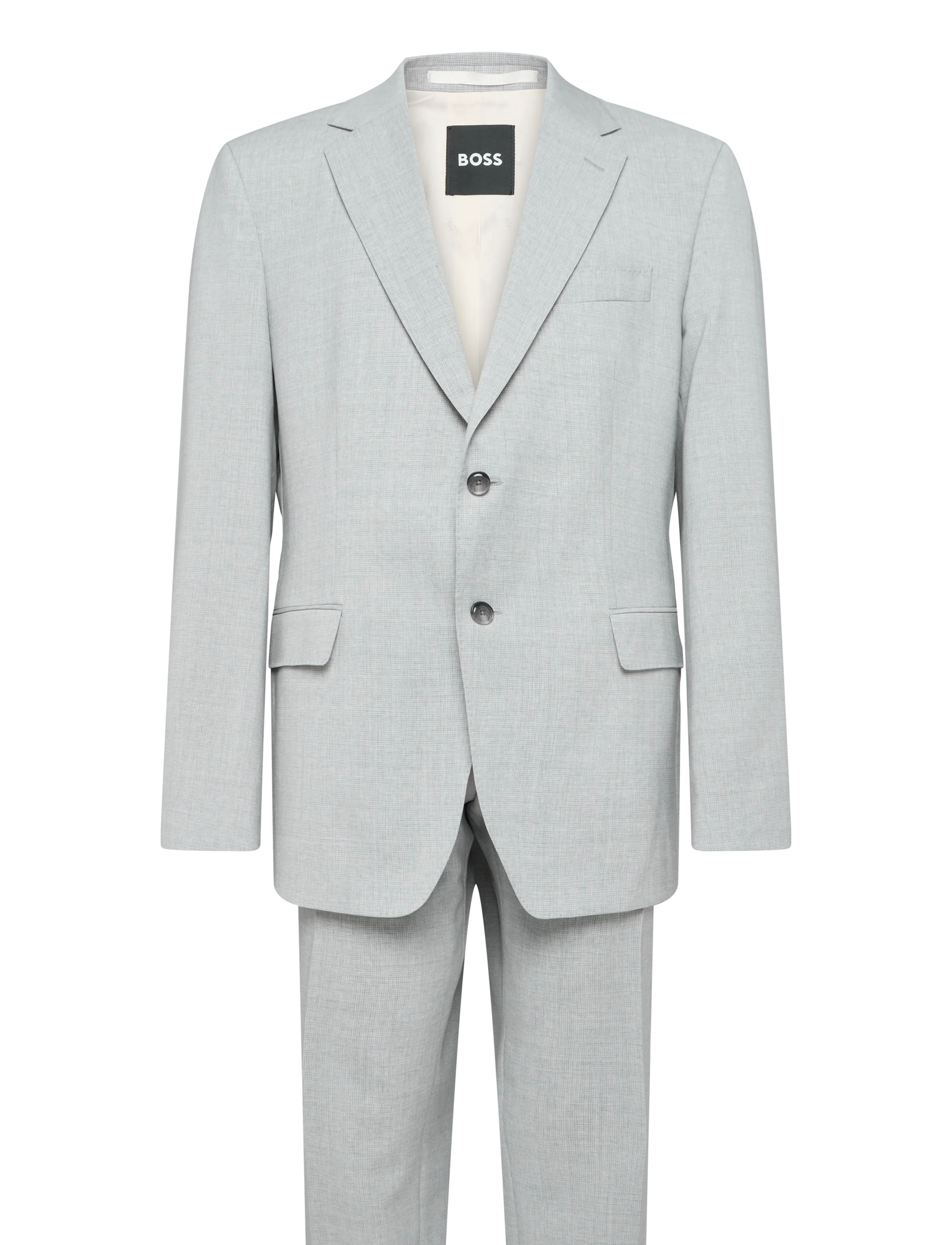 BOSS H-Huge-2Pcs-263, 54, Grey, Blazere > Enkeltradede Blazere, Herre