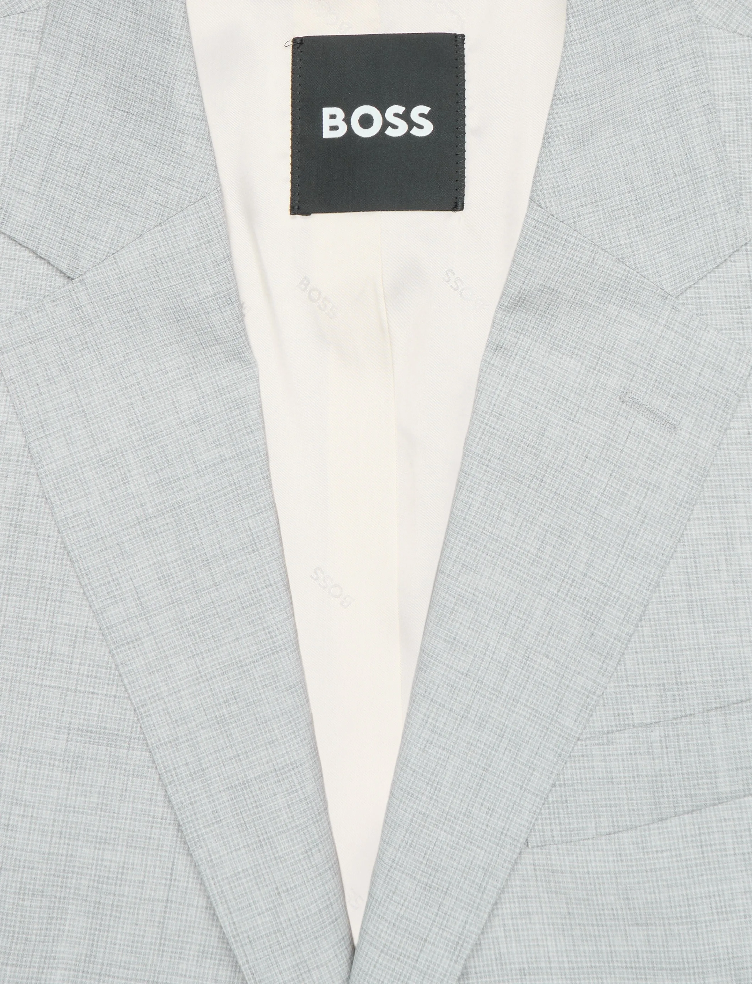 BOSS - H-Huge-2Pcs-263 - Ühe rinnatisega pintsakud - open grey - 4