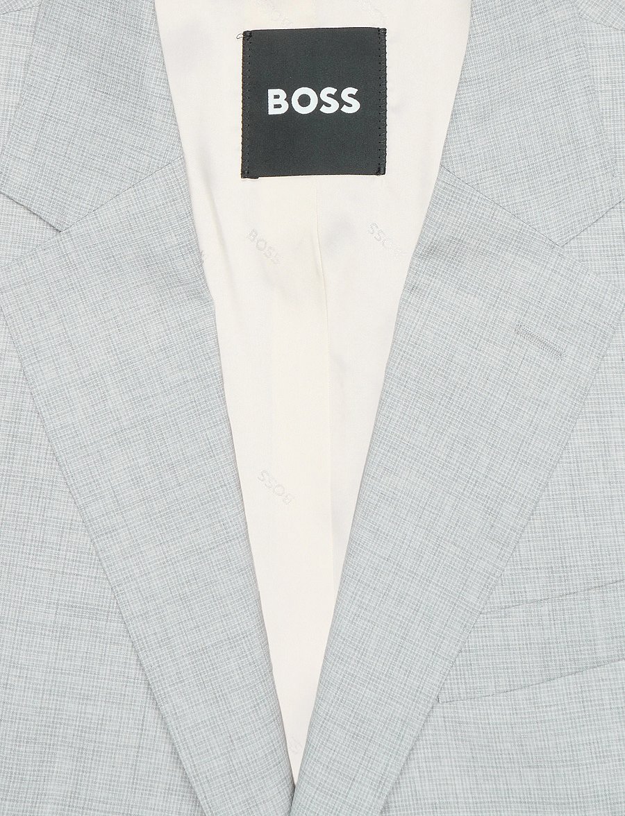 BOSS - H-Huge-2Pcs-263 - Ühe rinnatisega pintsakud - open grey - 4