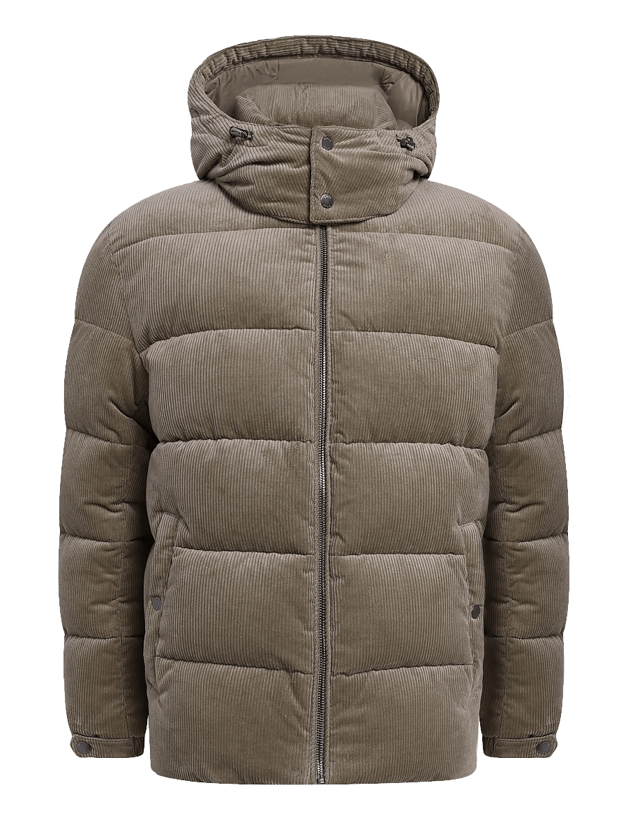 BOSS - C-Claudion - padded jackets - open brown - 0