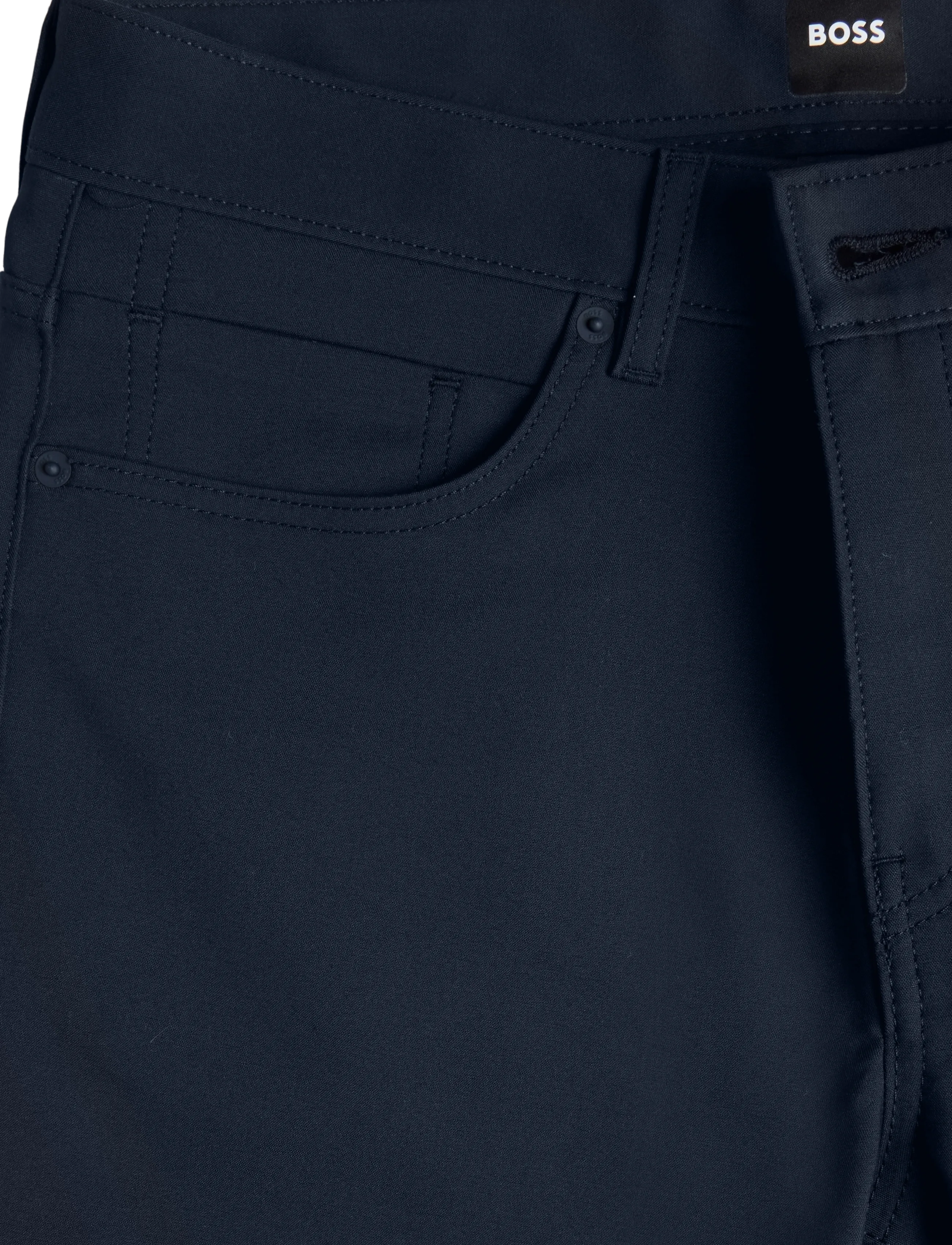 BOSS - P-Delaware5 - vabaajapüksid - dark blue - 2
