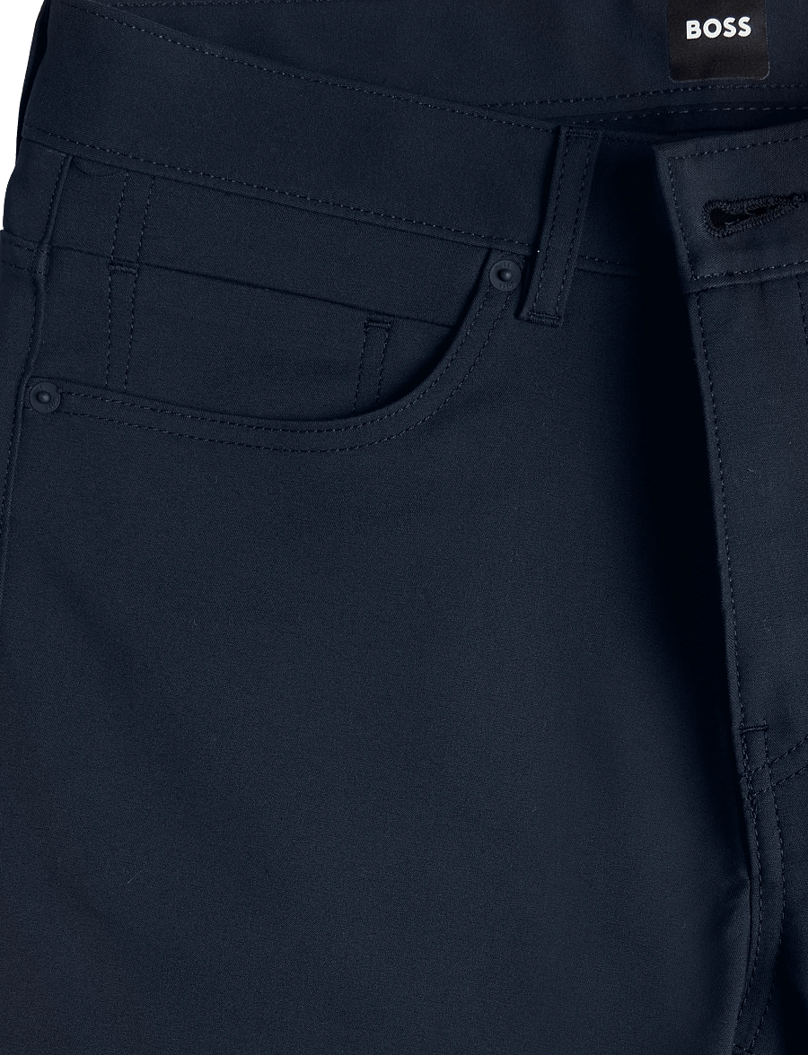 BOSS - P-Delaware5 - vabaajapüksid - dark blue - 2