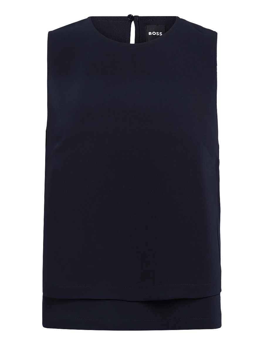 BOSS - Bliny1 - Ärmellose blusen - dark blue - 0