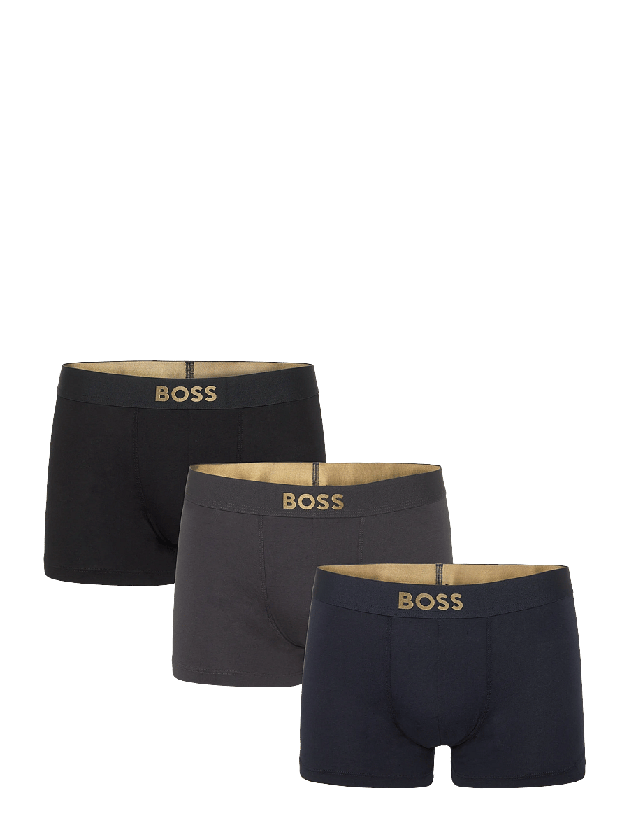 BOSS - Trunk 3P Gold Logo G - boxershorts - open miscellaneous - 0