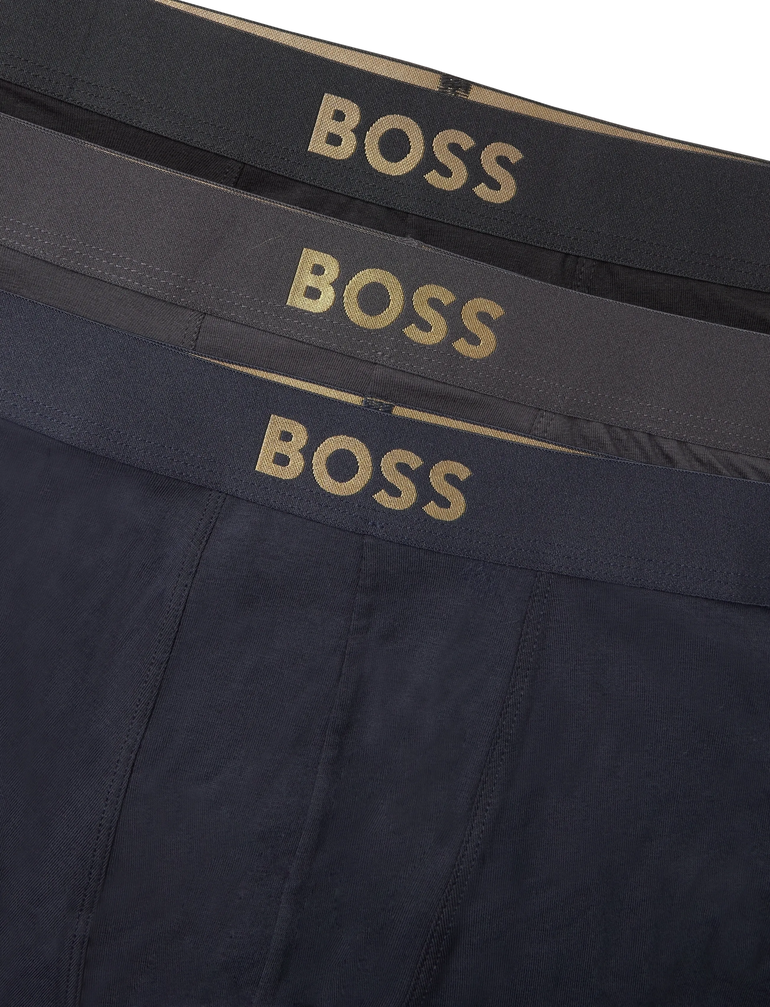 BOSS - Trunk 3P Gold Logo G - boxershorts - open miscellaneous - 2