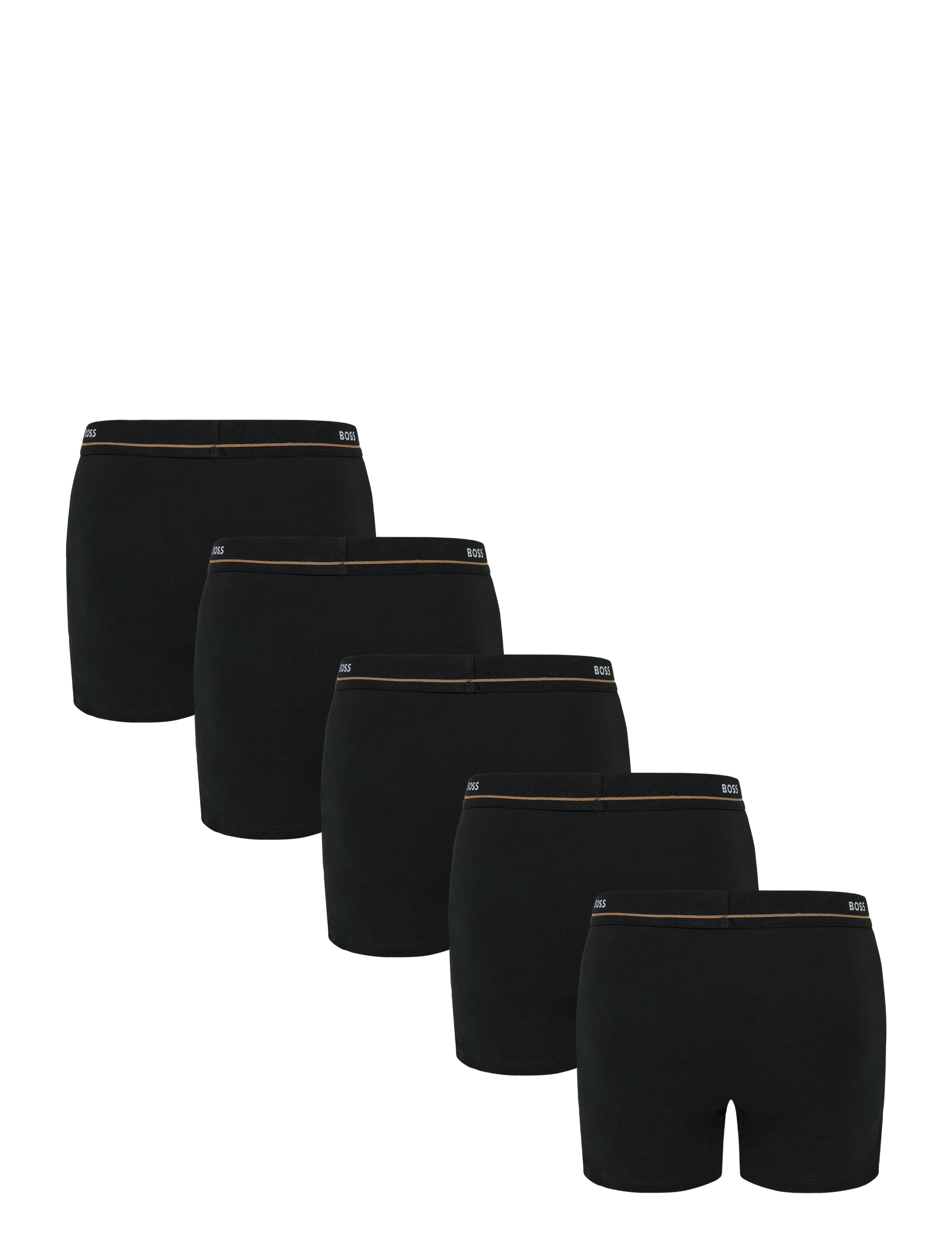 BOSS - BoxerBr 5P Essential - boxer briefs - black - 1