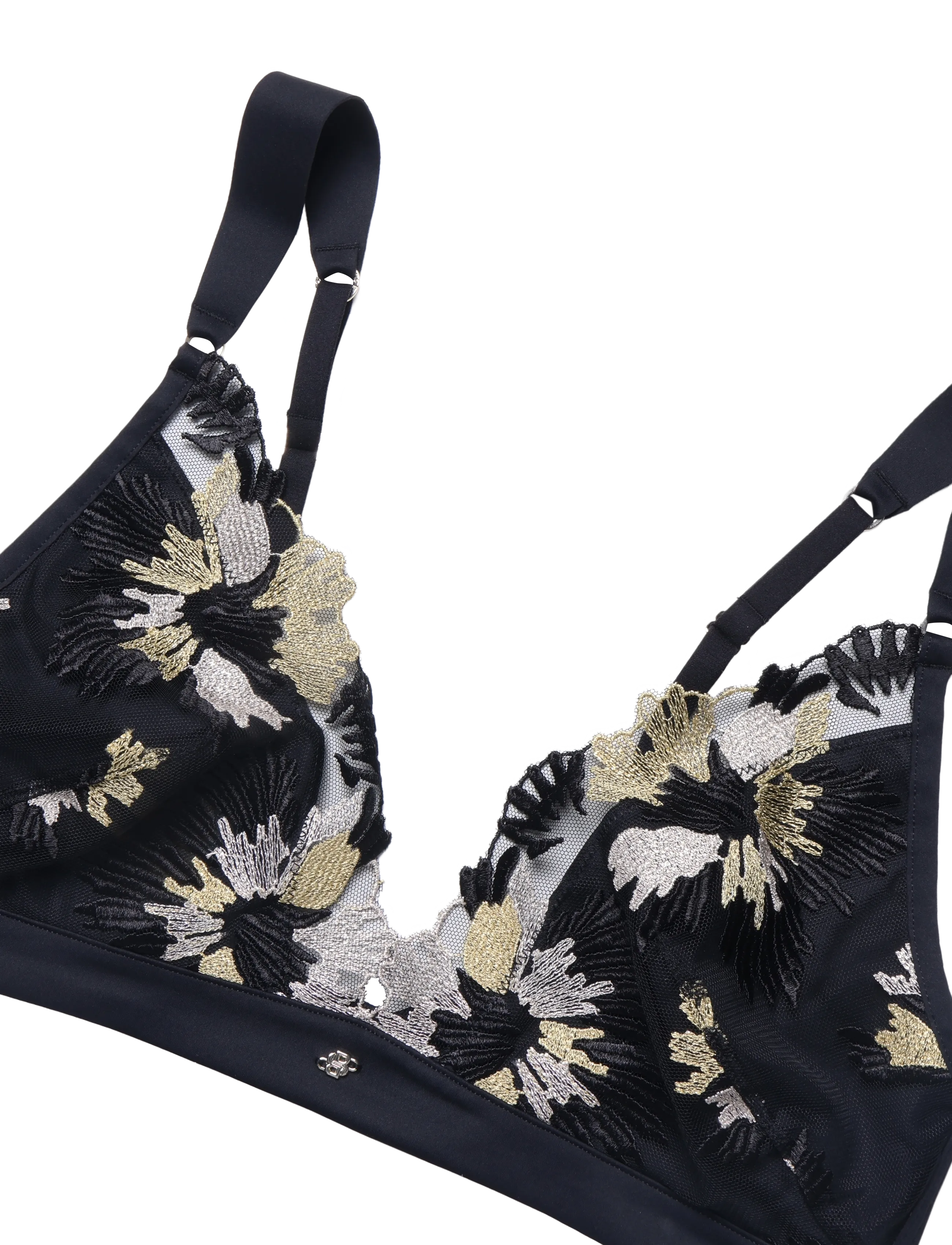 BOSS - DAHLIA_TRIANGLE - braletid - black - 2