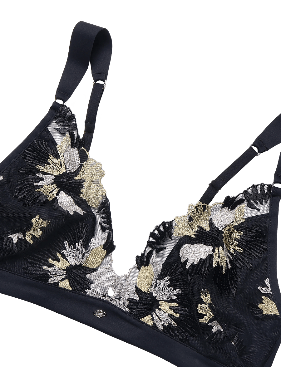 BOSS - DAHLIA_TRIANGLE - braletid - black - 2