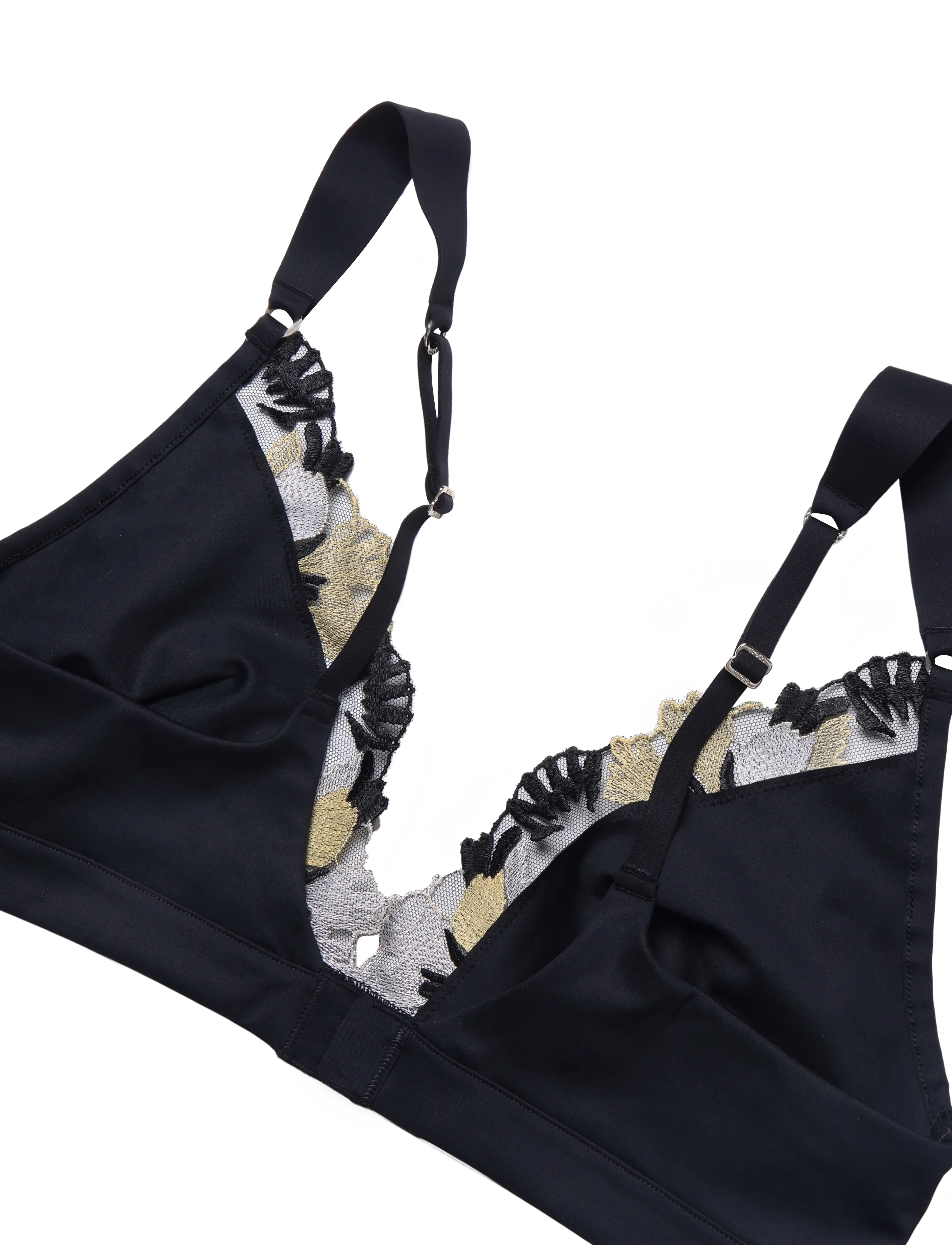 BOSS - DAHLIA_TRIANGLE - braletid - black - 3
