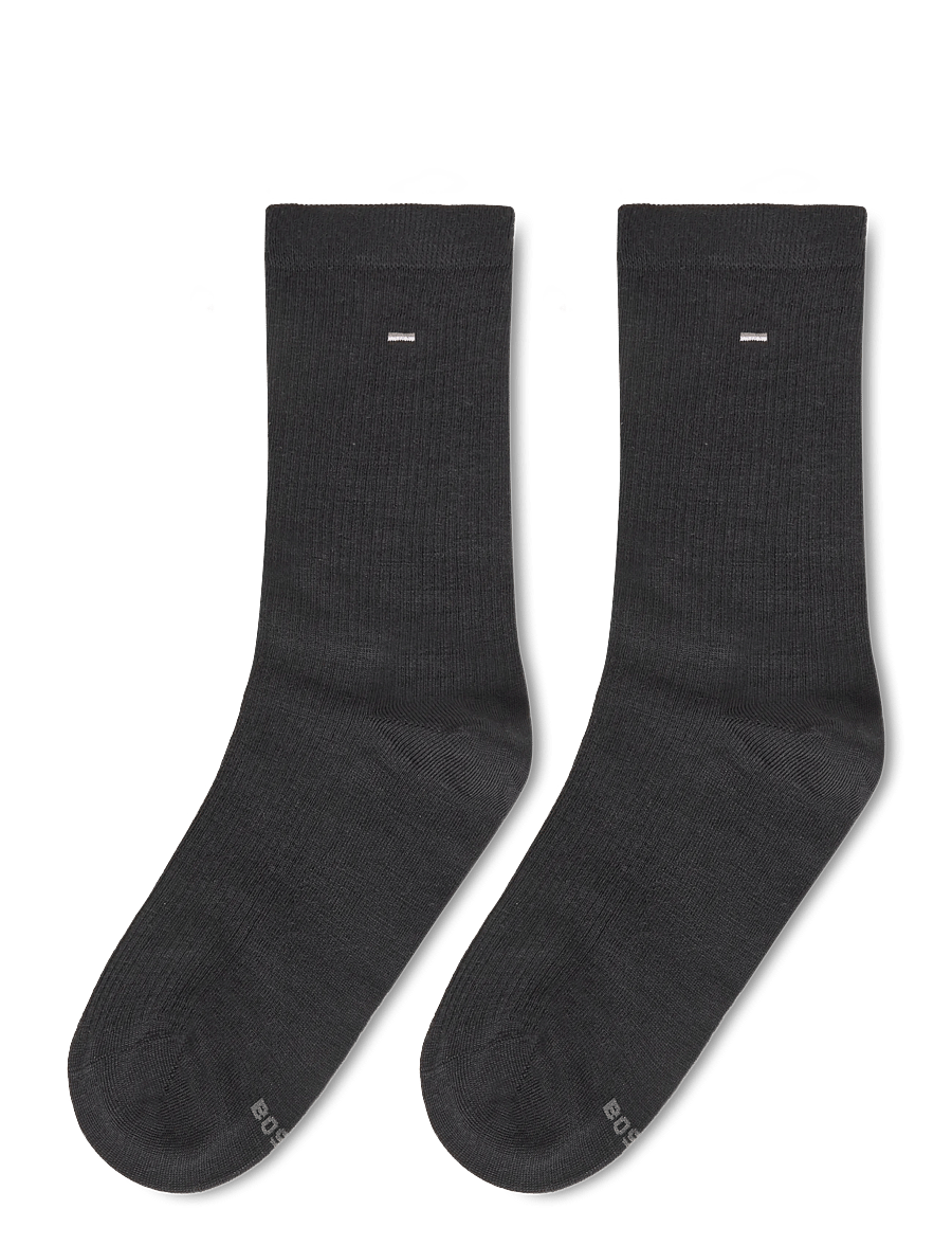 BOSS - 2P RS Wool W - regular socks - black - 1