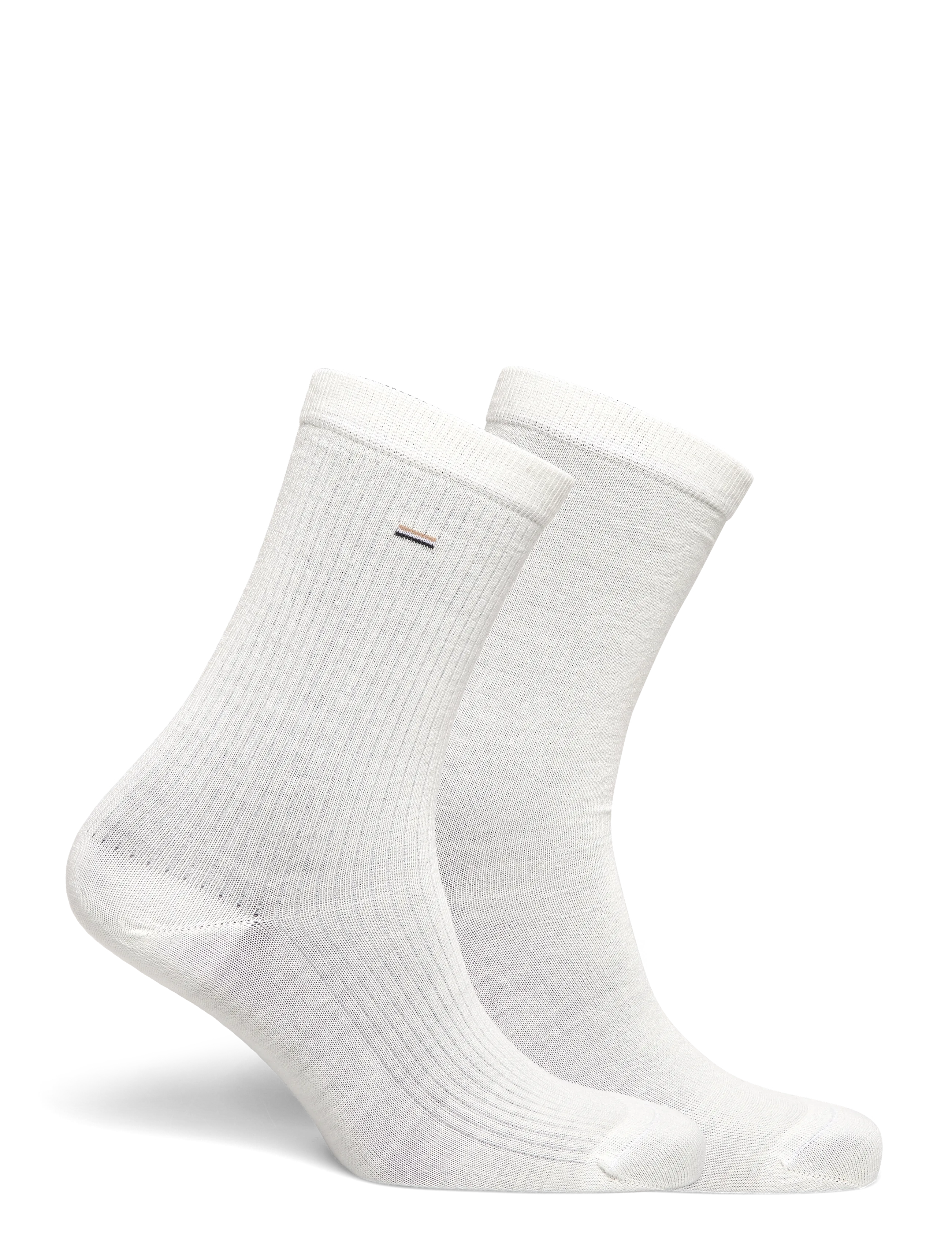 BOSS - 2P RS Wool W - normale socken - open white - 1