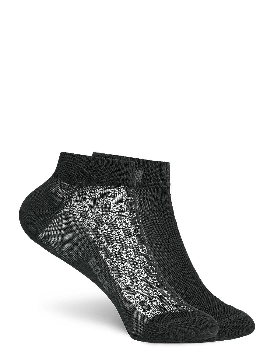 BOSS - 2P AS DropFleur MC W - ankelstrømper - black - 1