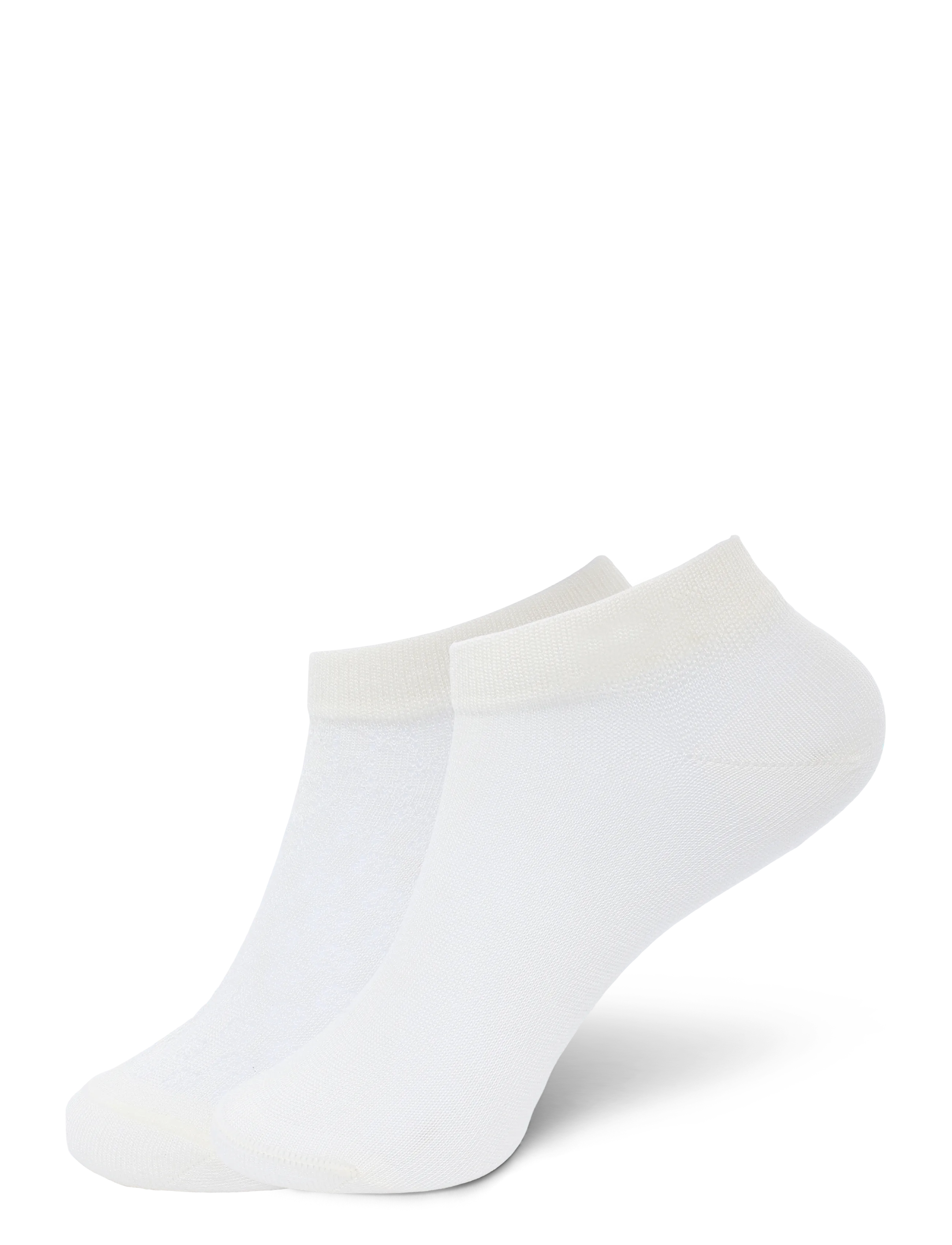 BOSS 2P AS DropFleur MC W - Kojinės iki kulkšnių - OPEN WHITE / white