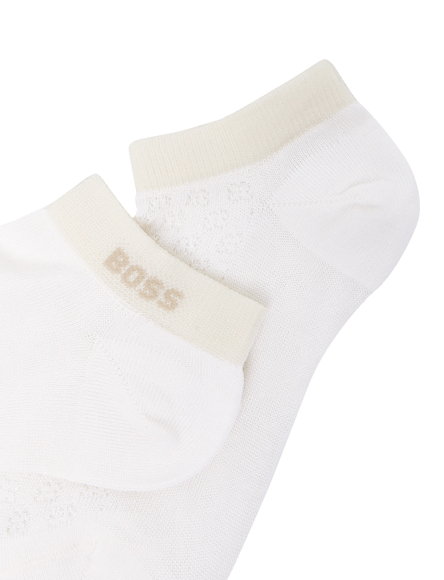 BOSS - 2P AS DropFleur MC W - sneackersocken - open white - 4