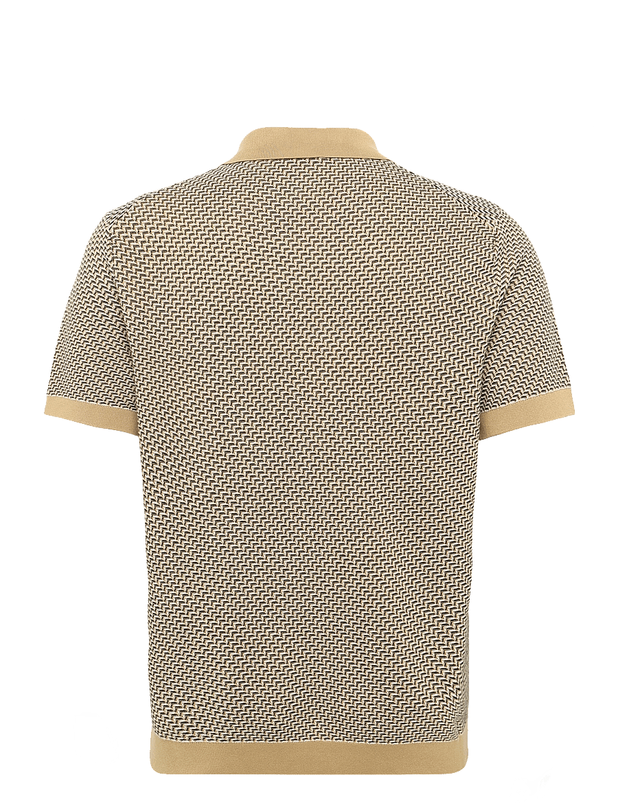 BOSS - H-Lomare - kootud polosärgid - medium beige - 2