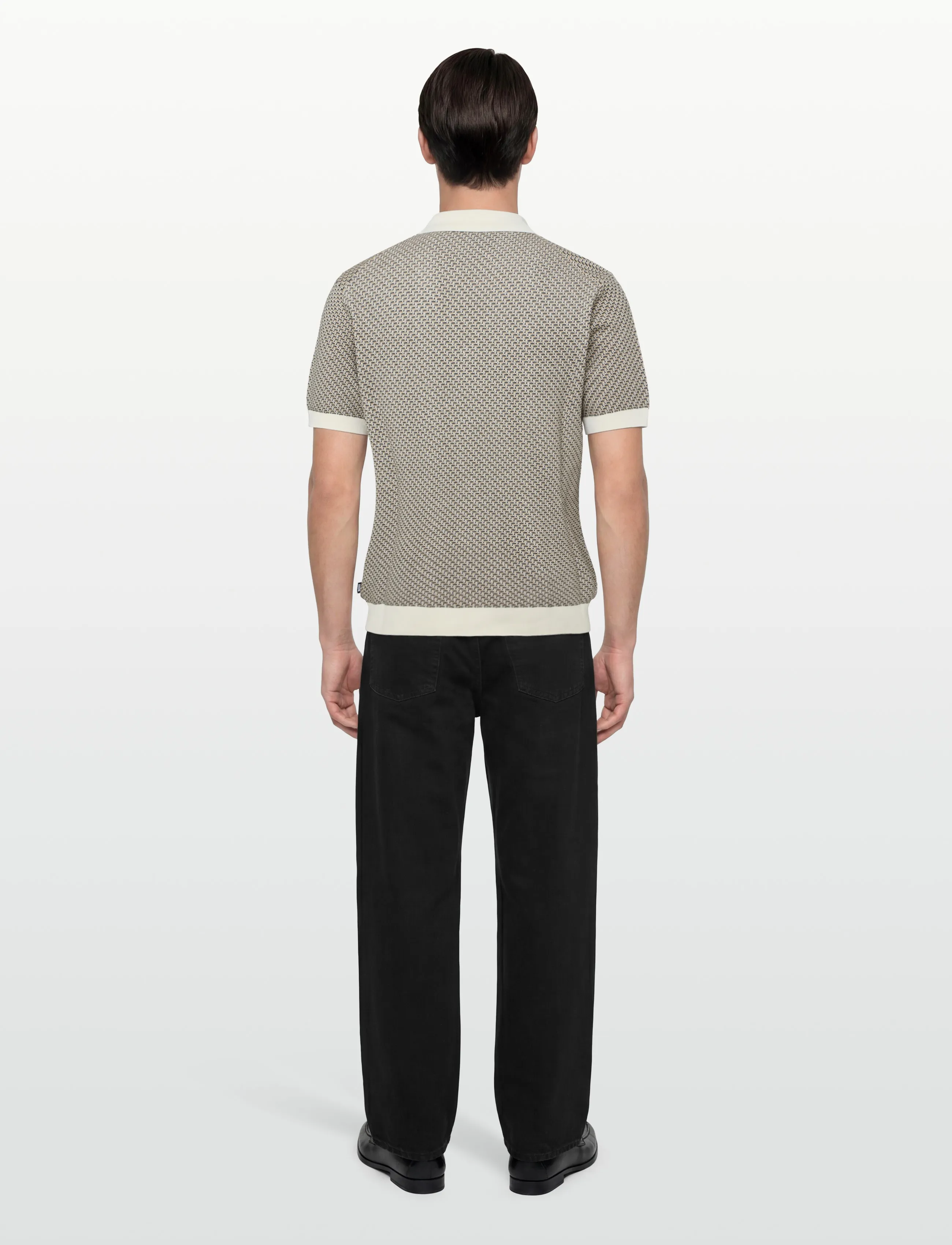 BOSS - H-Lomare - strikkede poloer - open white - 5