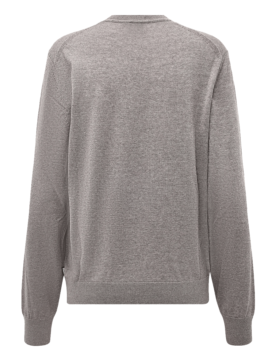 BOSS - H-Melba - v-hals - open brown - 1