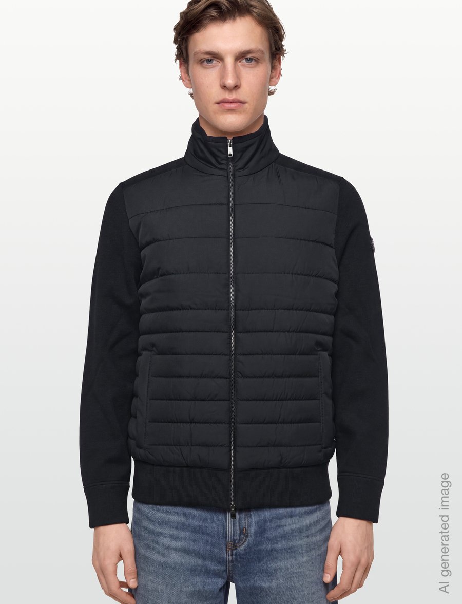 BOSS - H-Facente - quiltade jackor - black - 3