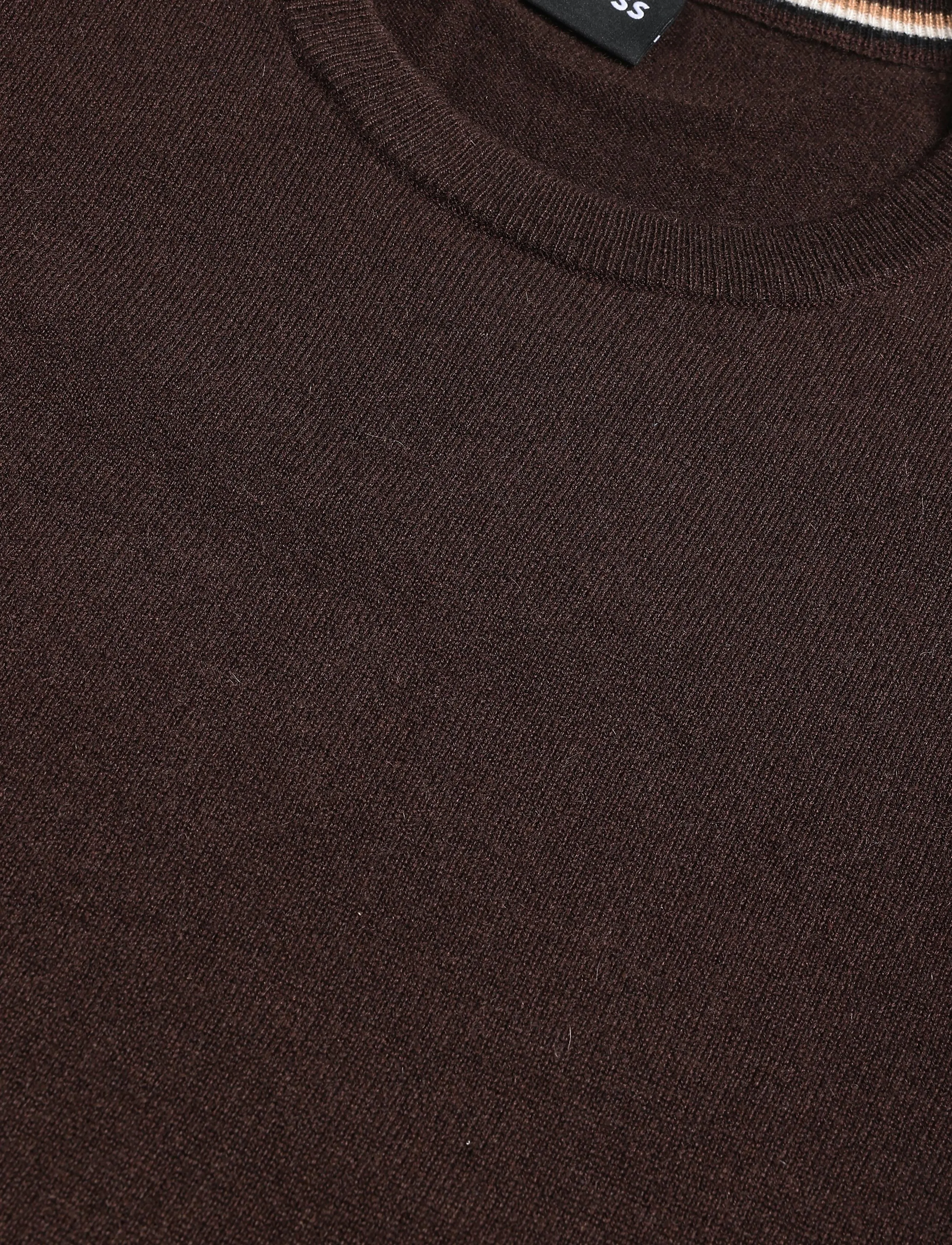 BOSS - H-Fede - rundhals - dark brown - 2
