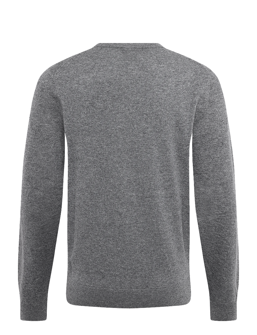 BOSS - H-Fede - rundhals - medium grey - 1
