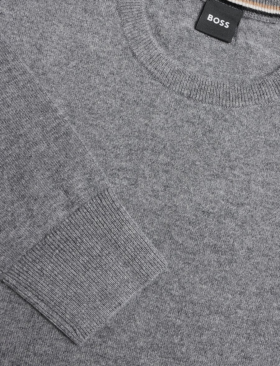 BOSS - H-Fede - rundhals - medium grey - 2