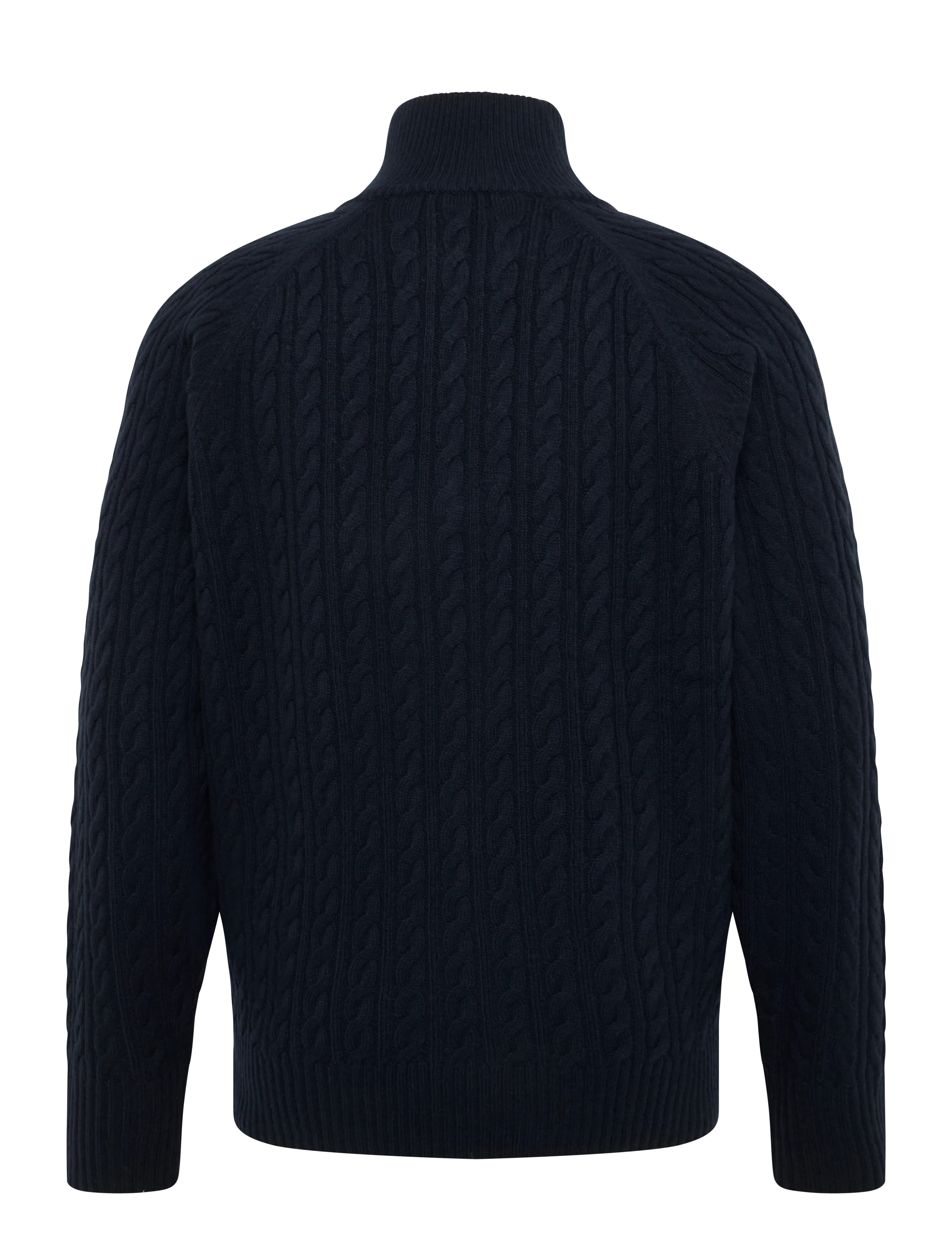BOSS - H-Furore - poolpika lukuga džemprid - dark blue - 1