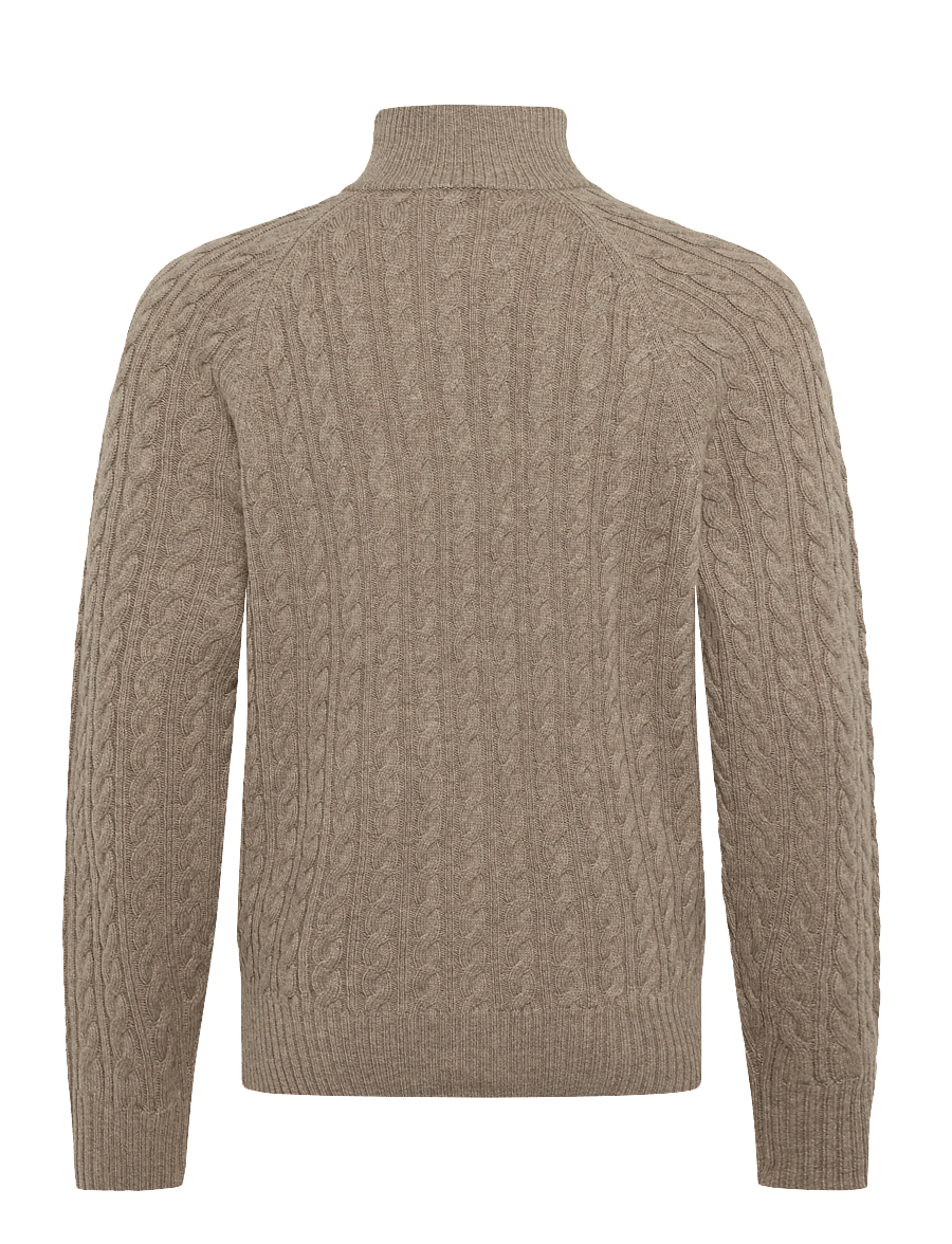 BOSS - H-Furore - half zip-tröjor - open brown - 1