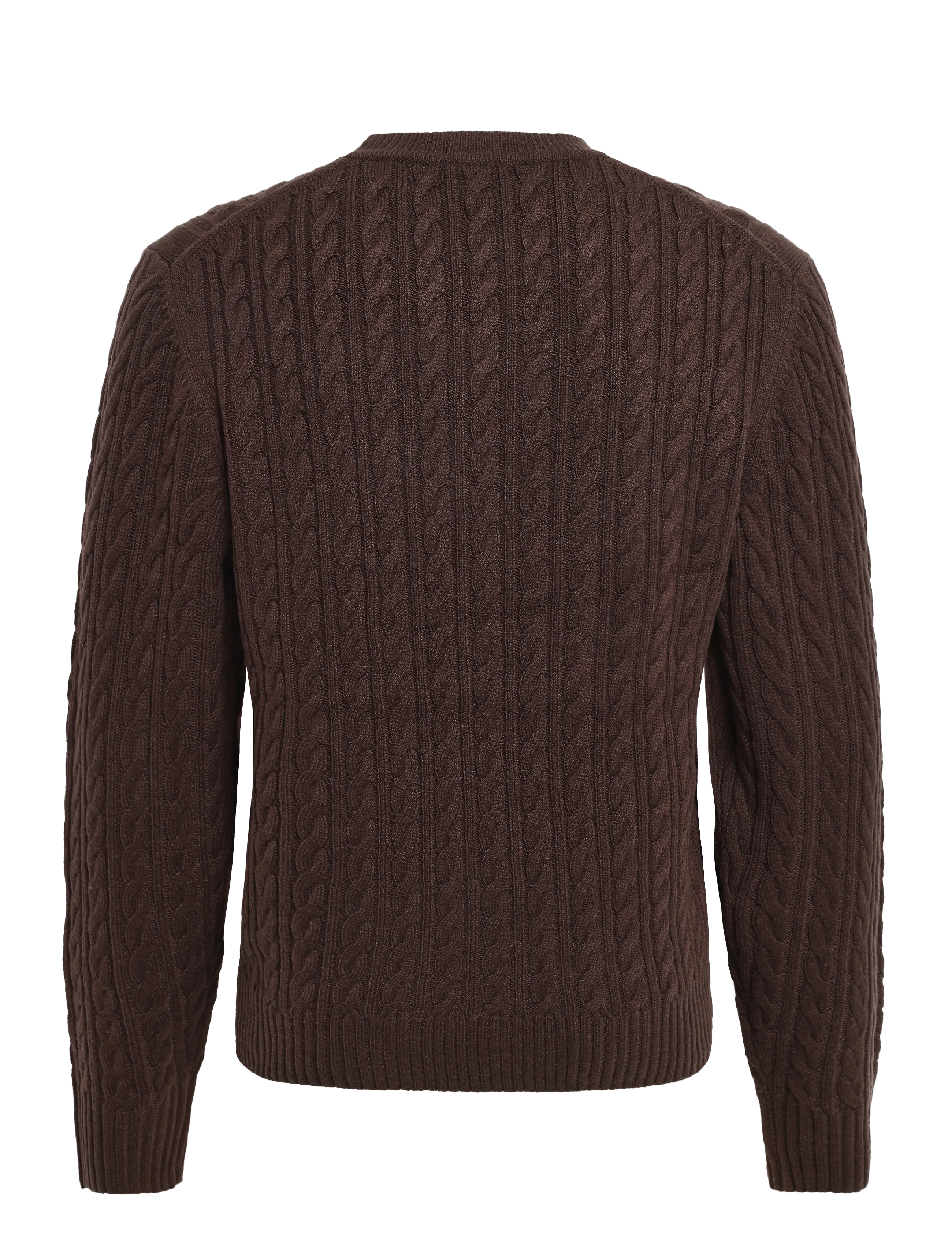 BOSS - H-Furlan - rundhals - dark brown - 1