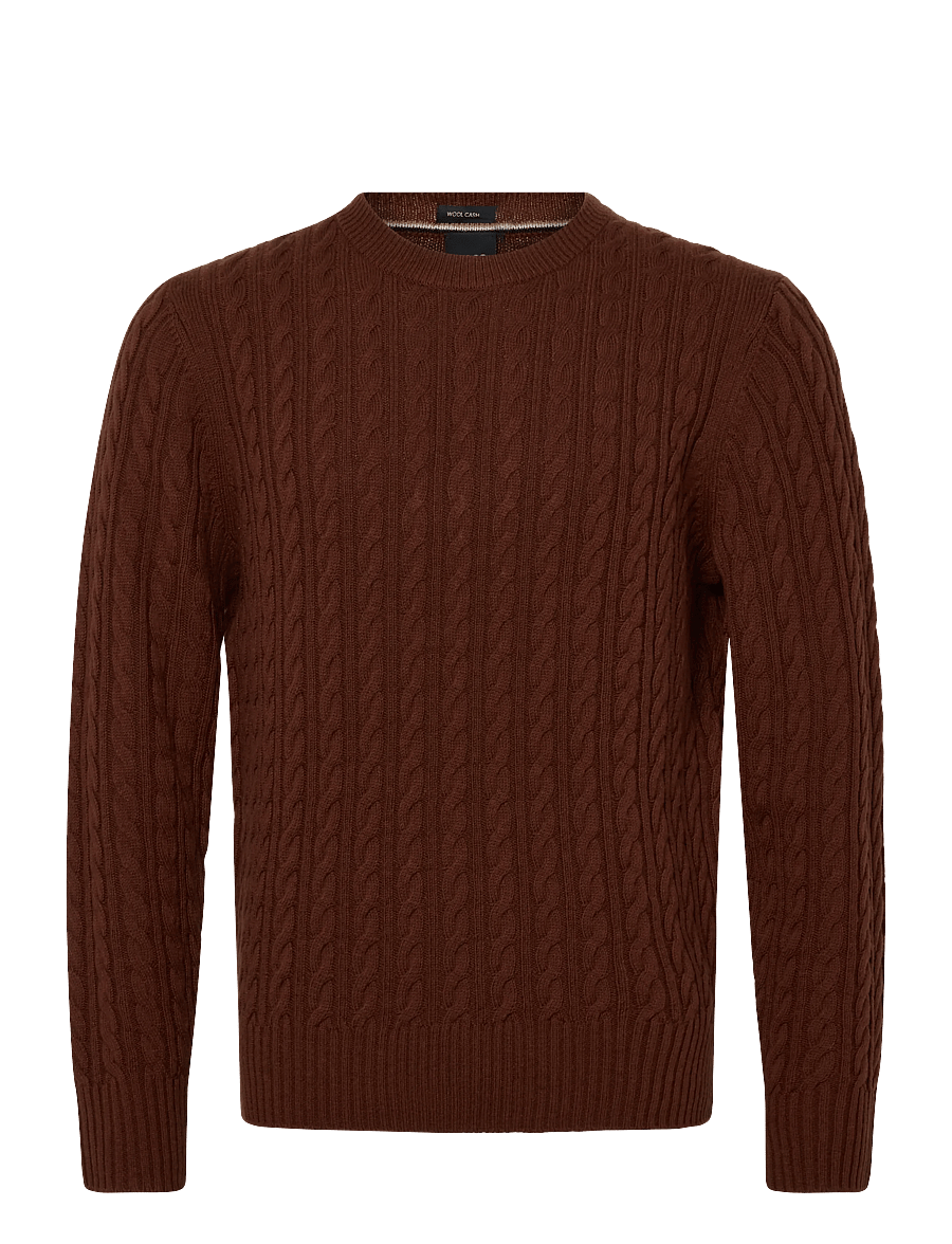 BOSS - H-Furlan - rundhals - medium brown - 0