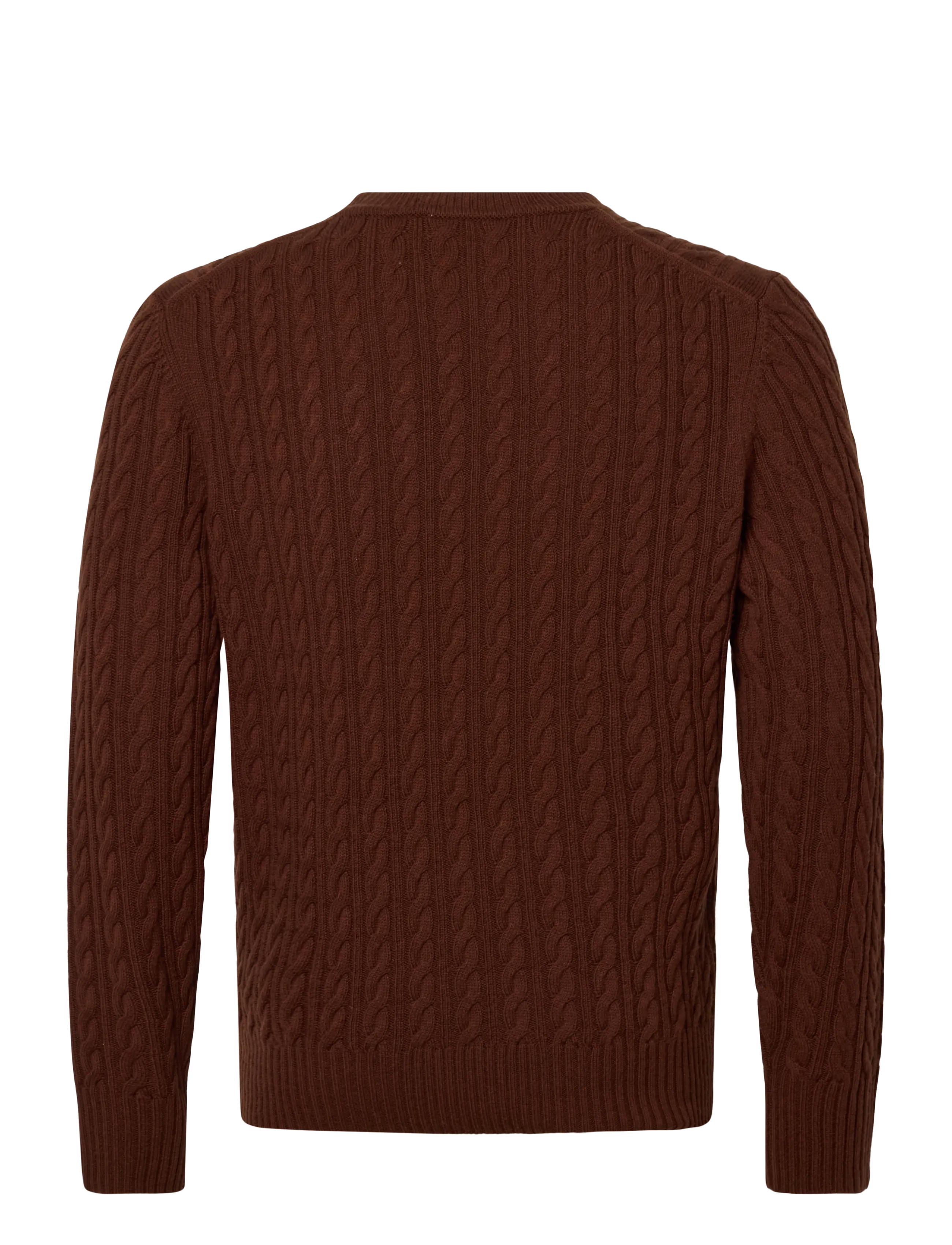 BOSS - H-Furlan - rundhals - medium brown - 1