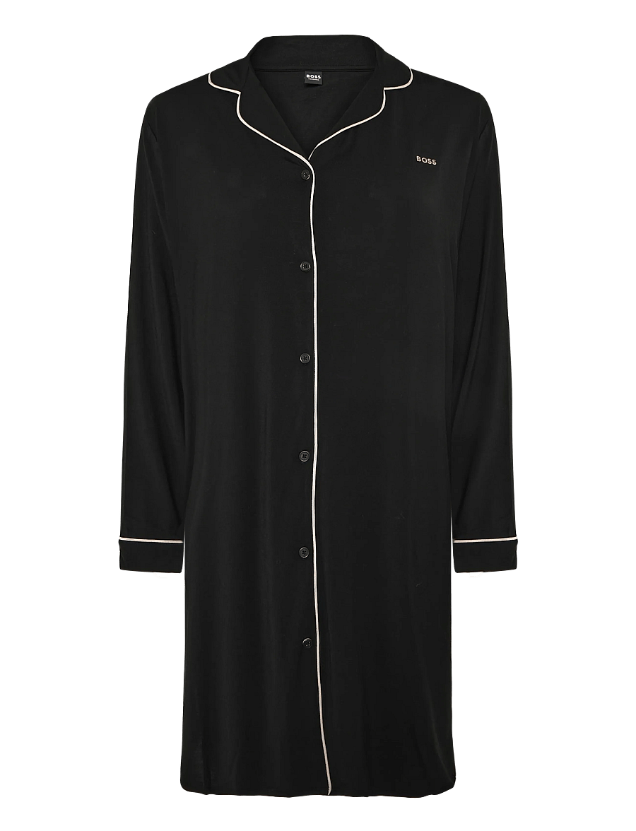 BOSS - Dreamline_Sleepshirt - Öösärgid - black - 0