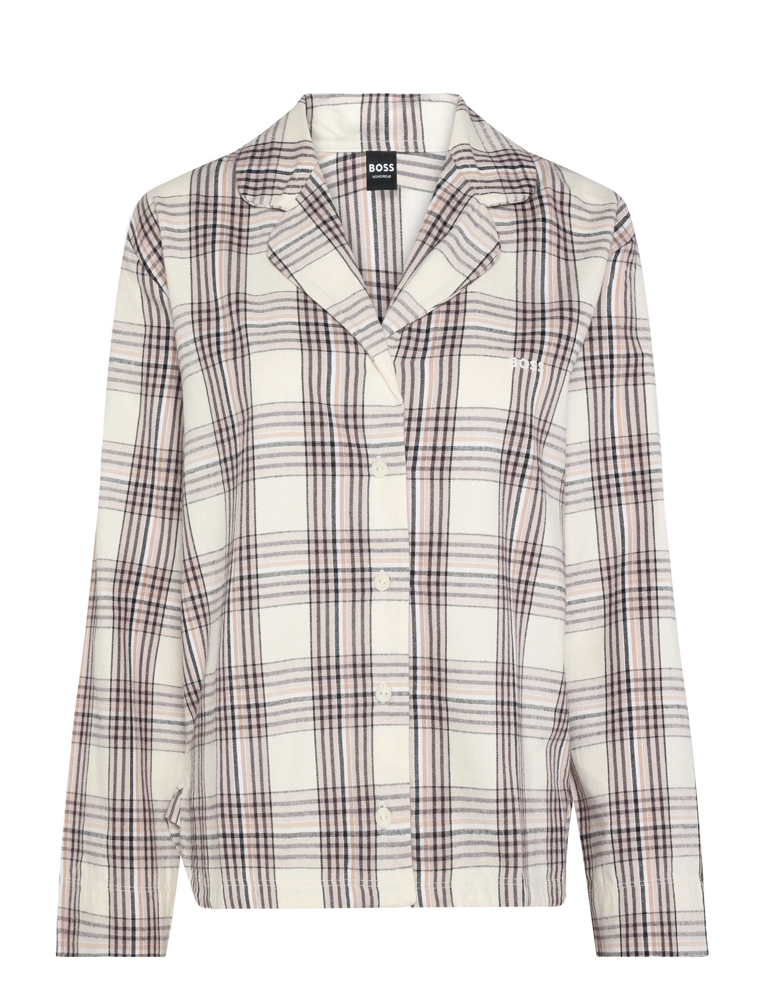BOSS Holiday_Shirt - Lingerie - OPEN WHITE / white