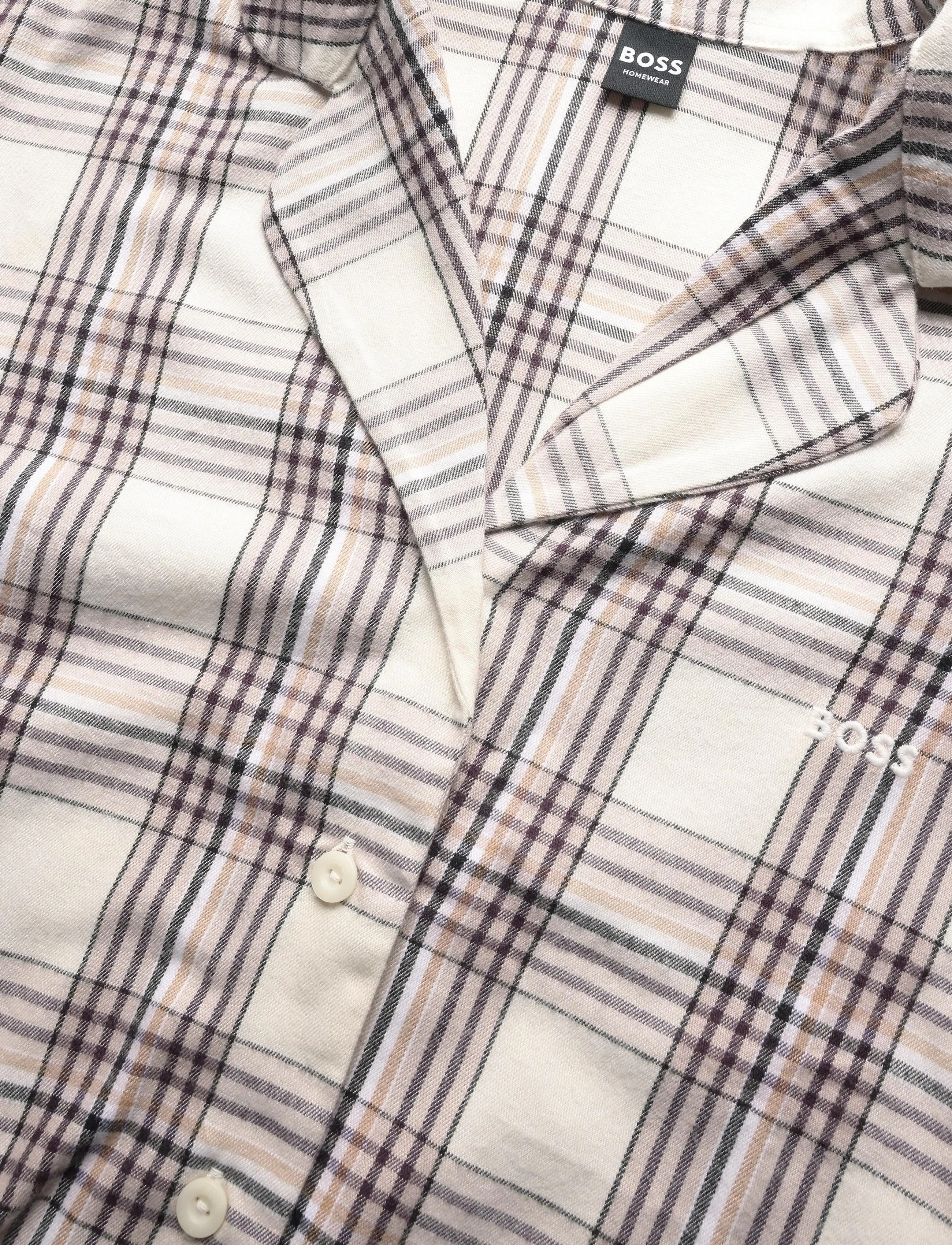 BOSS - Holiday_Shirt - tops - open white - 2
