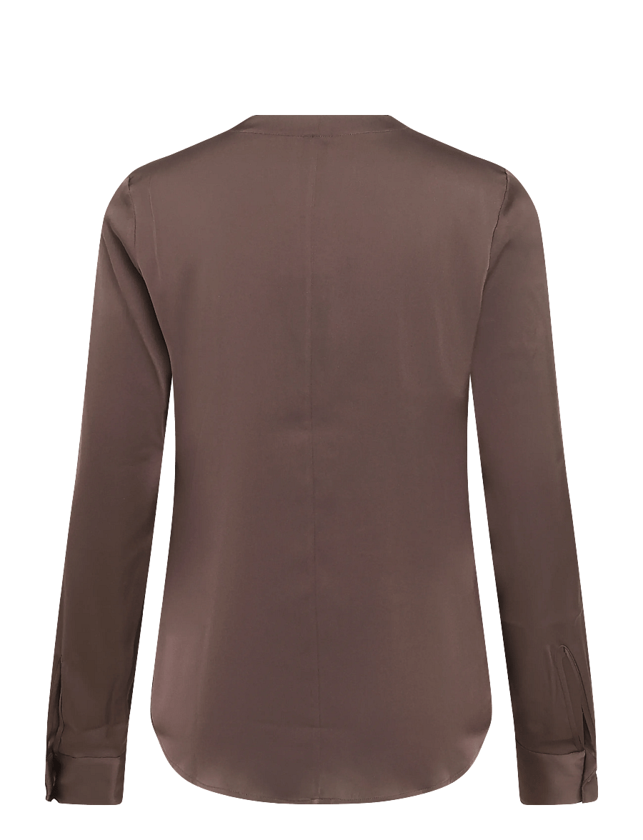 BOSS - Banorah - langärmelige blusen - medium brown - 1