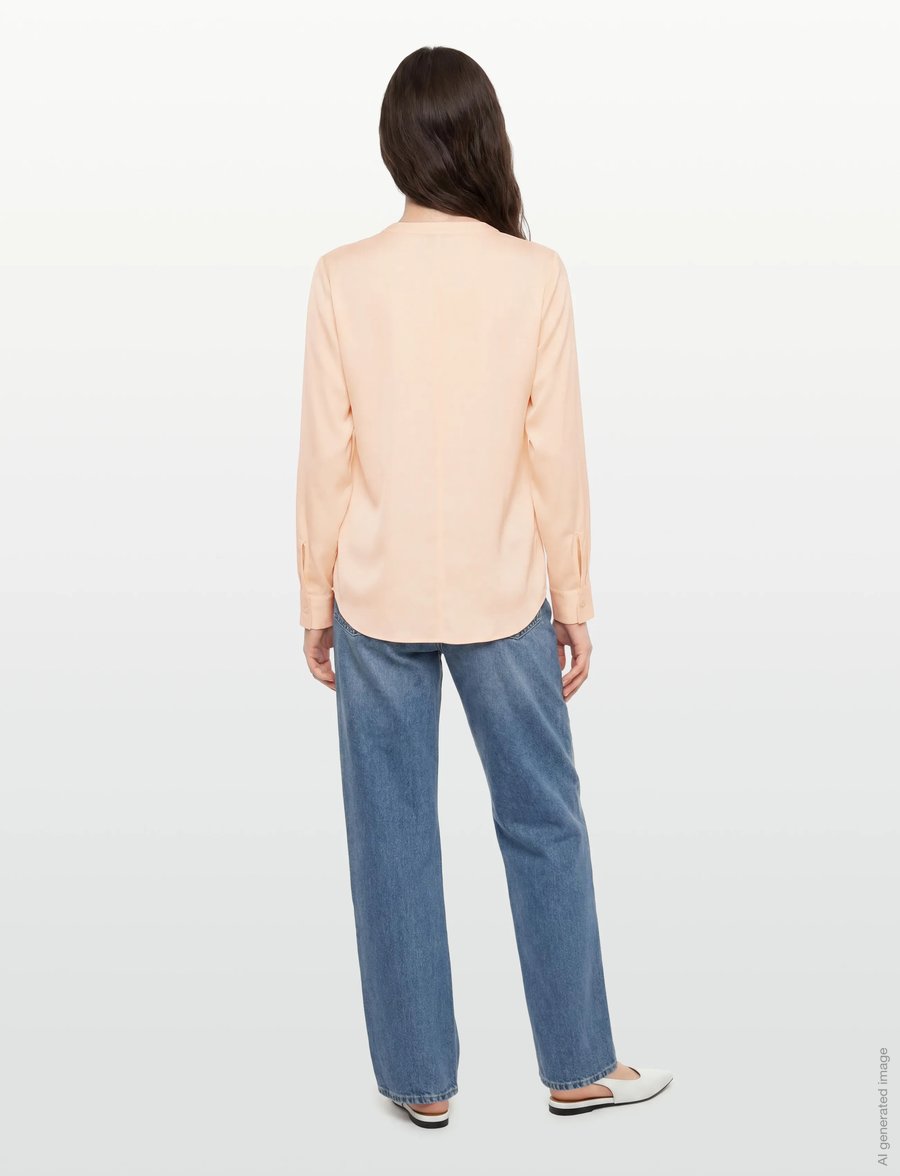 BOSS - Banorah - langærmede bluser - open pink - 4