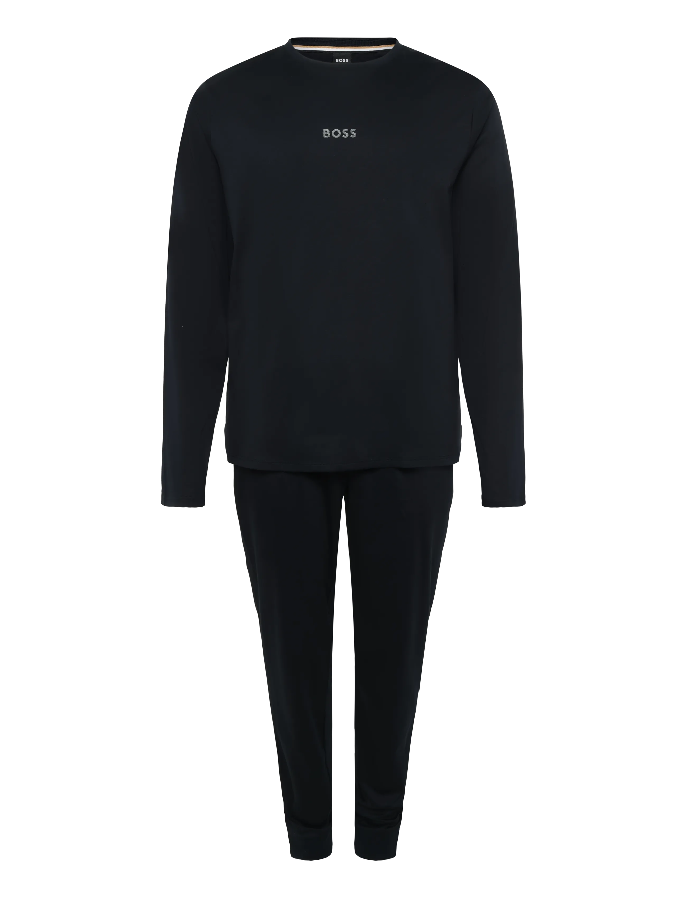 BOSS Xmas Long Set - Underwear - BLACK / black