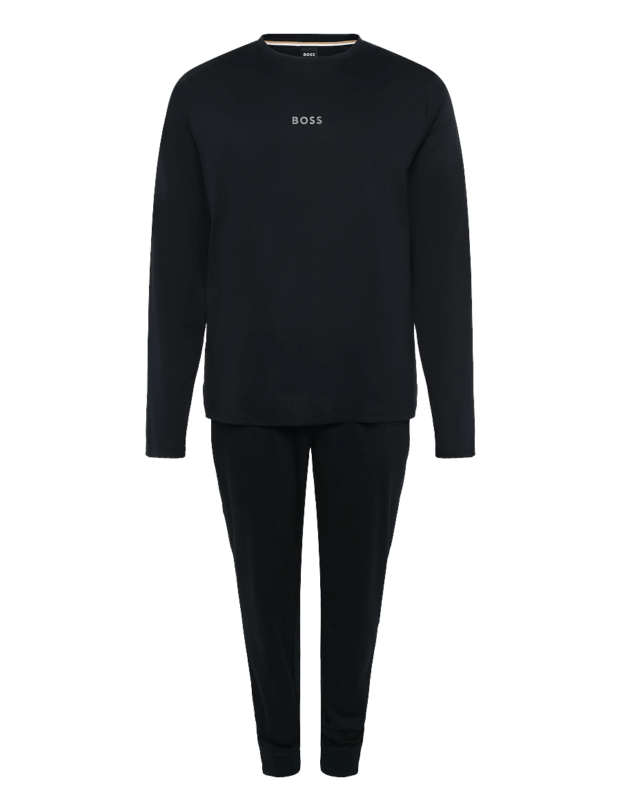 BOSS - Xmas Long Set - pidžaamakomplektid - black - 0